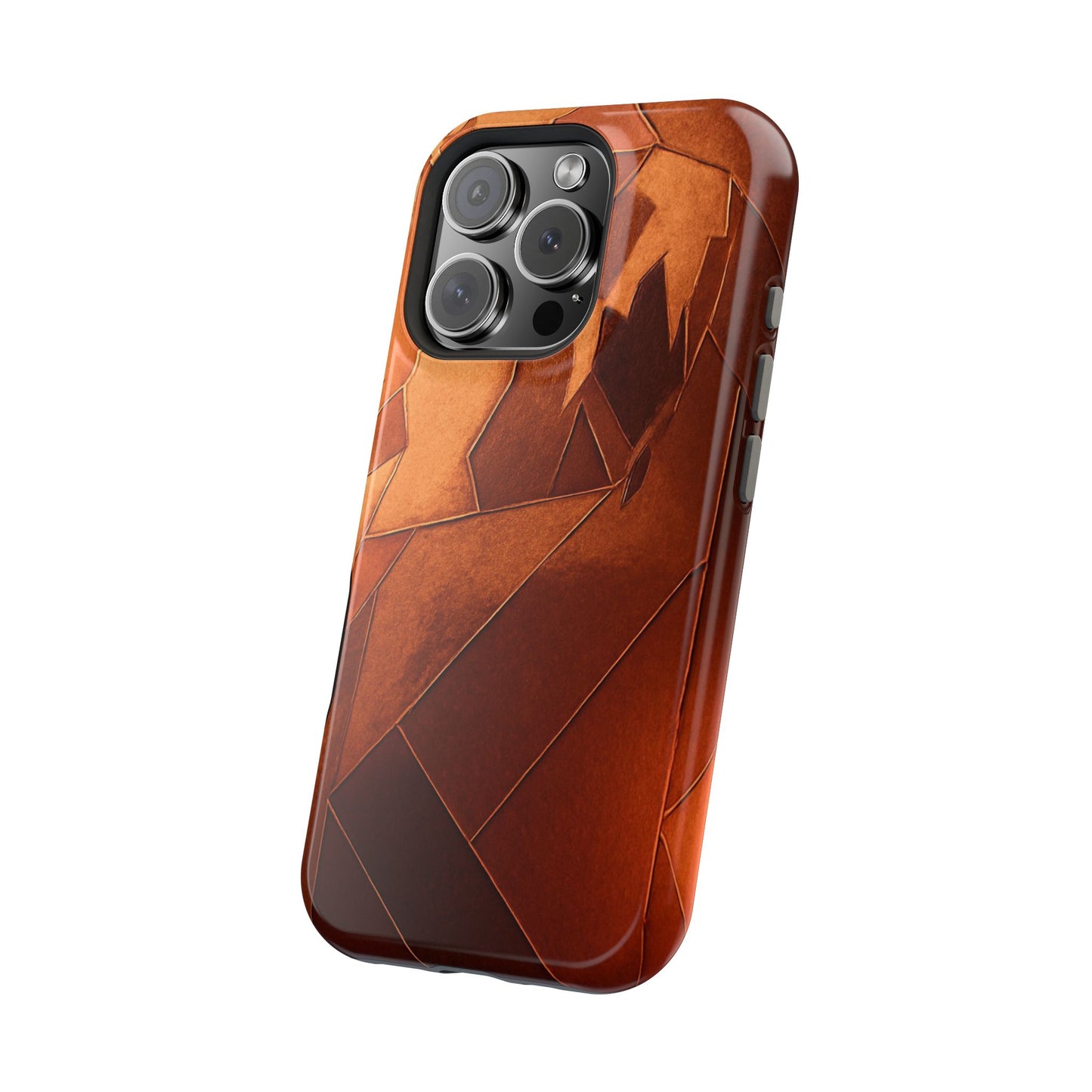 Geometric Magnetic Tough Cases - Stylish Protection for Your Phone