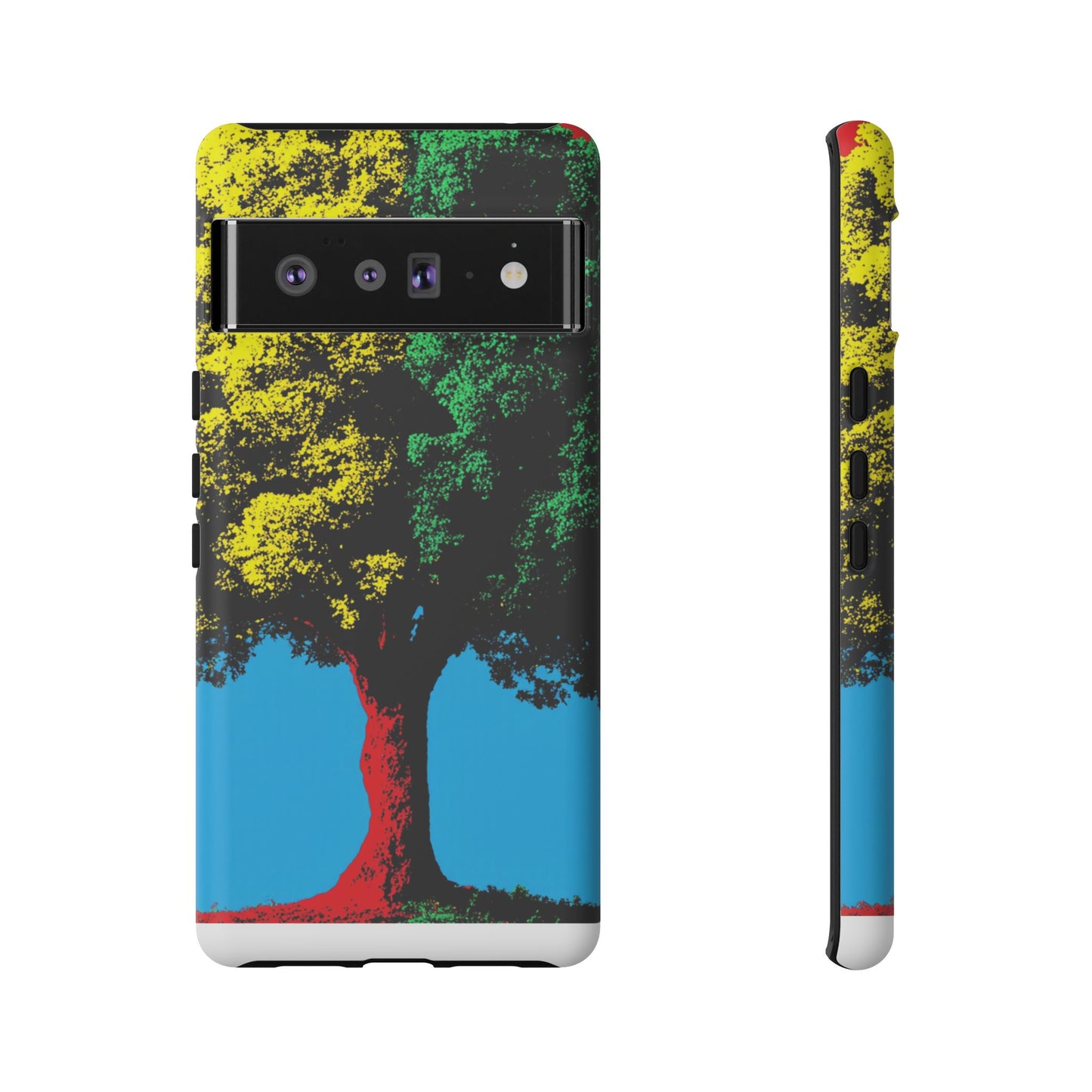 Phone Case - Vibrant Tree Design