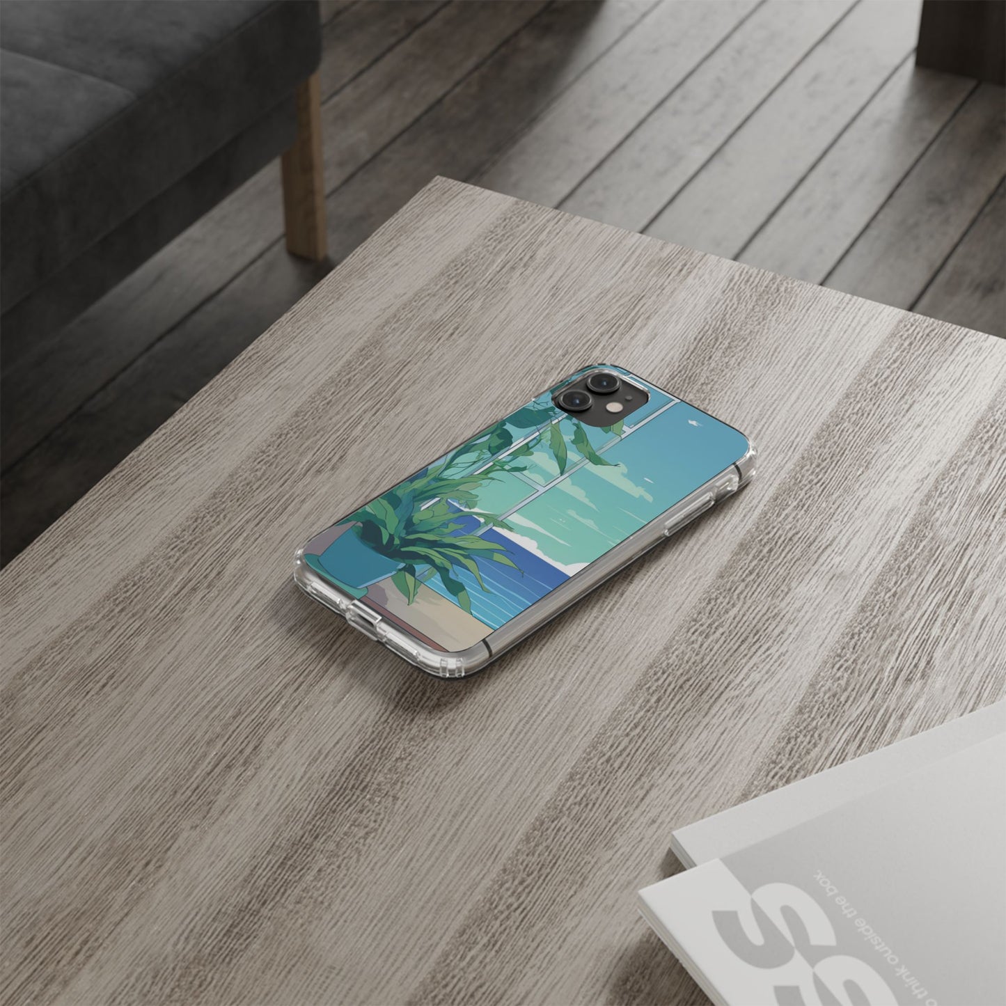 Tropical Ocean Clear Phone Case - Perfect Gift for Nature Lovers