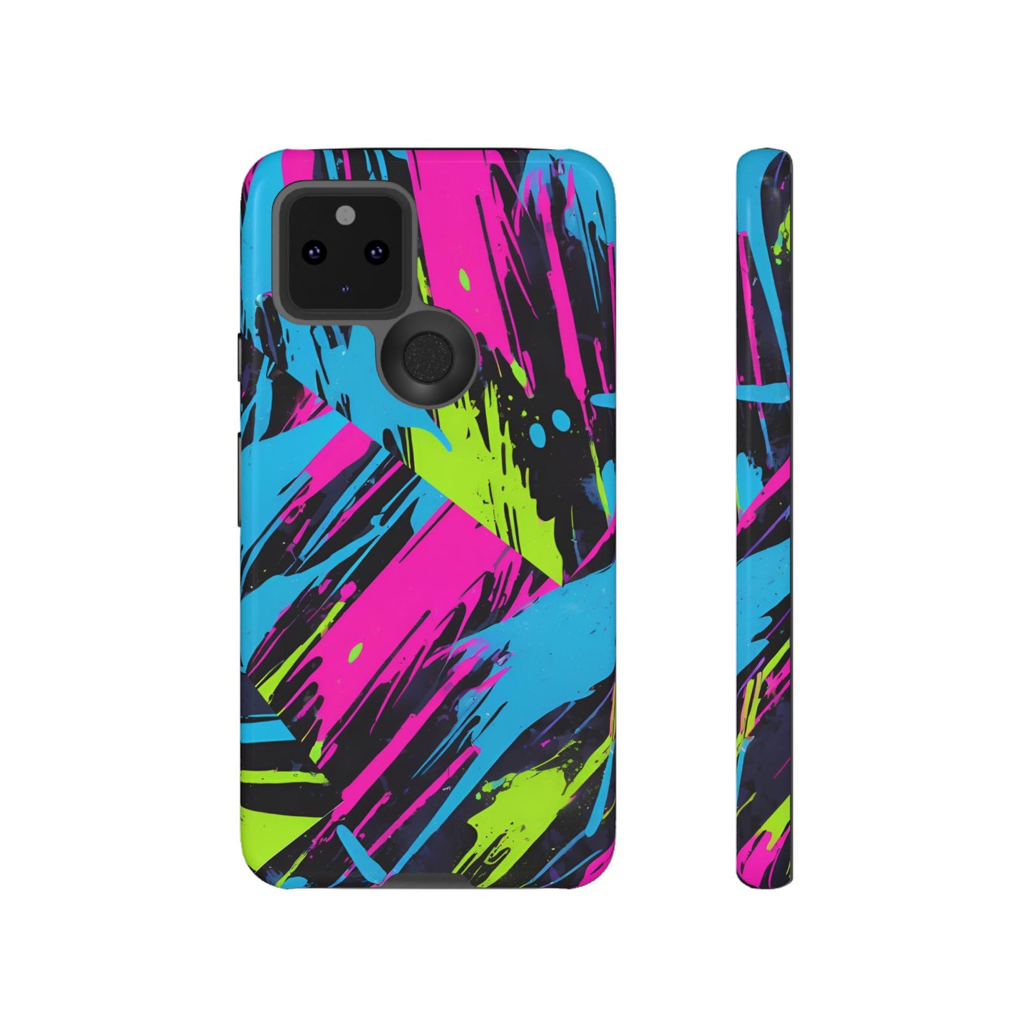 Vibrant Phone Case - Tough Cases with Bold Color Burst Design
