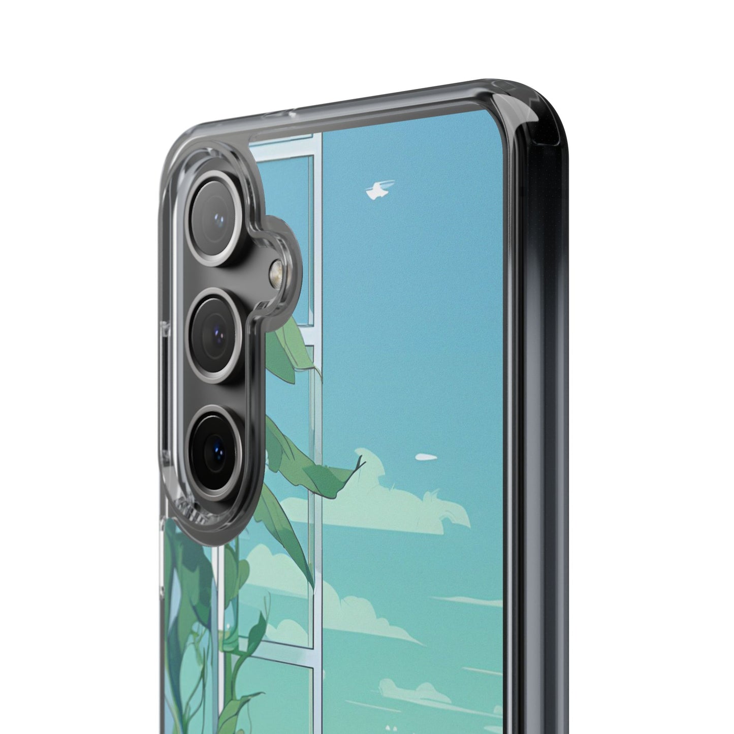 Tropical Ocean Clear Phone Case - Perfect Gift for Nature Lovers