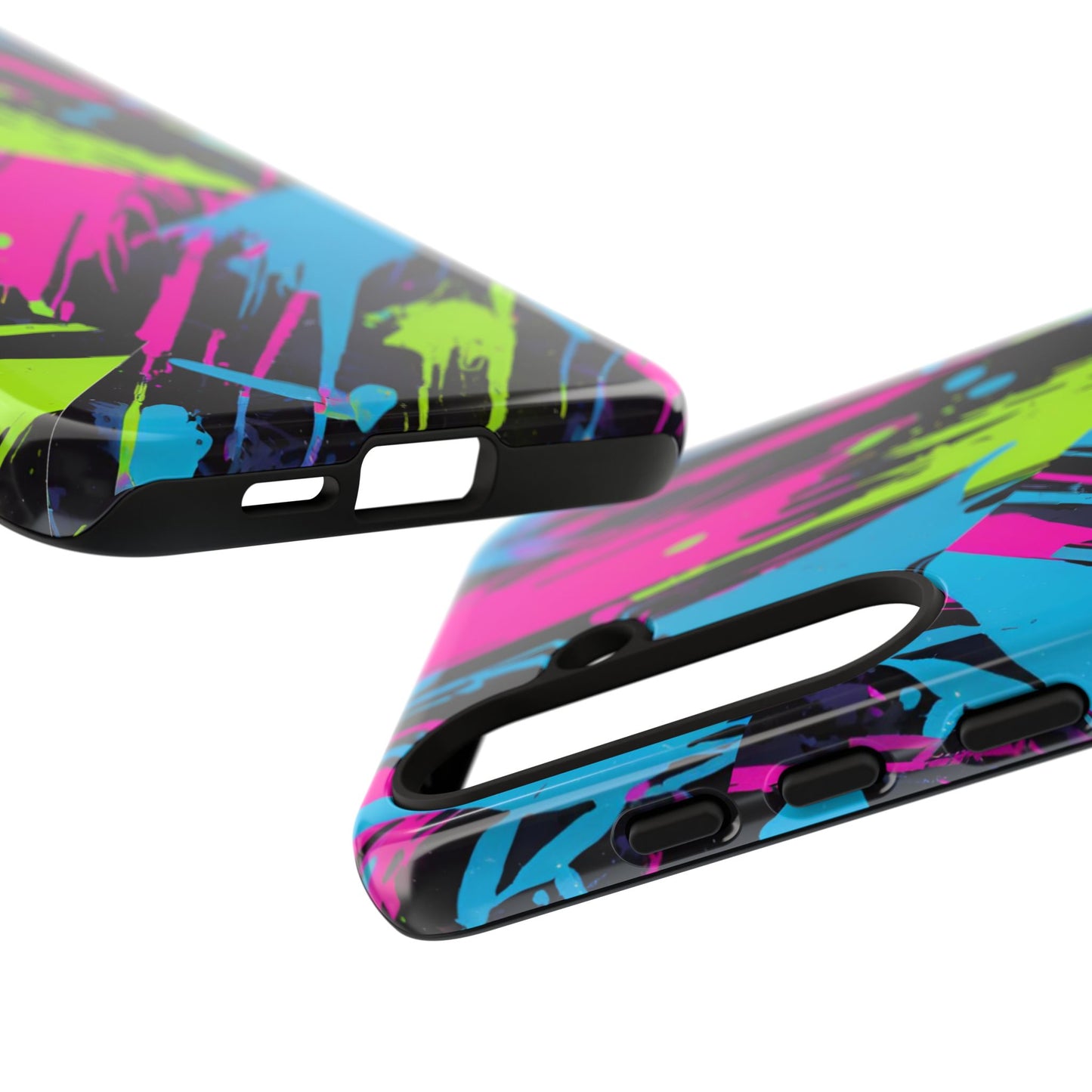 Vibrant Phone Case - Tough Cases with Bold Color Burst Design