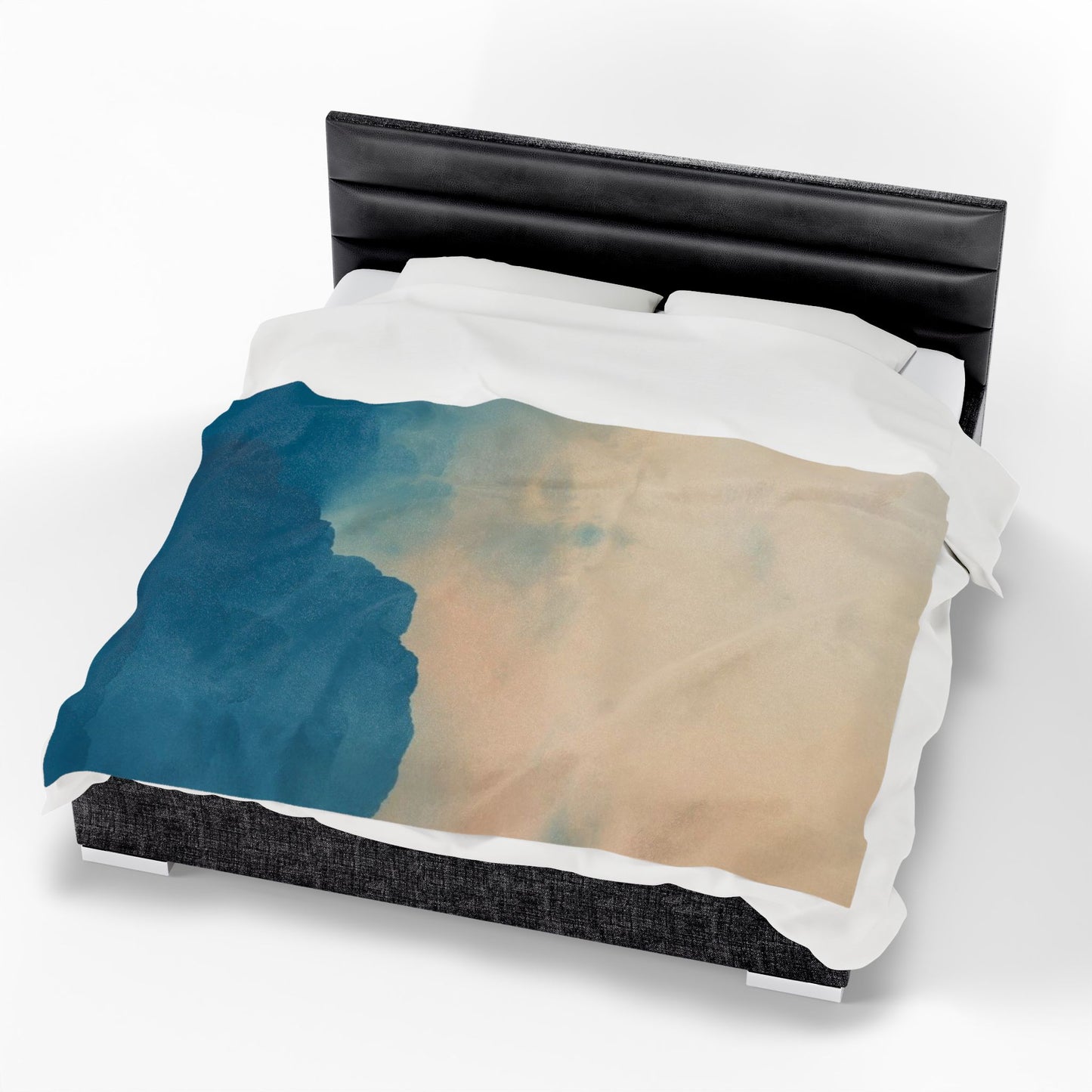Serene Landscape Velveteen Plush Blanket - Cozy Comfort for Home Decor