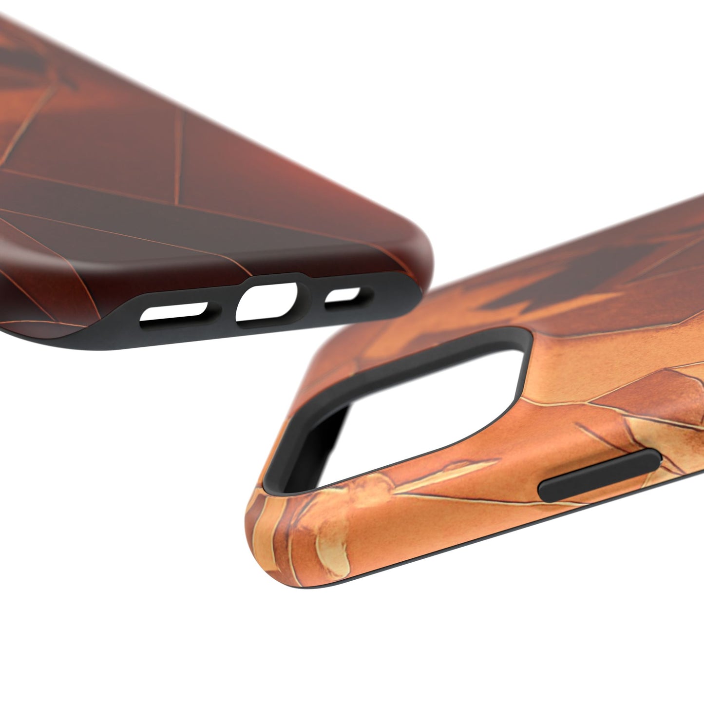 Geometric Magnetic Tough Cases - Stylish Protection for Your Phone