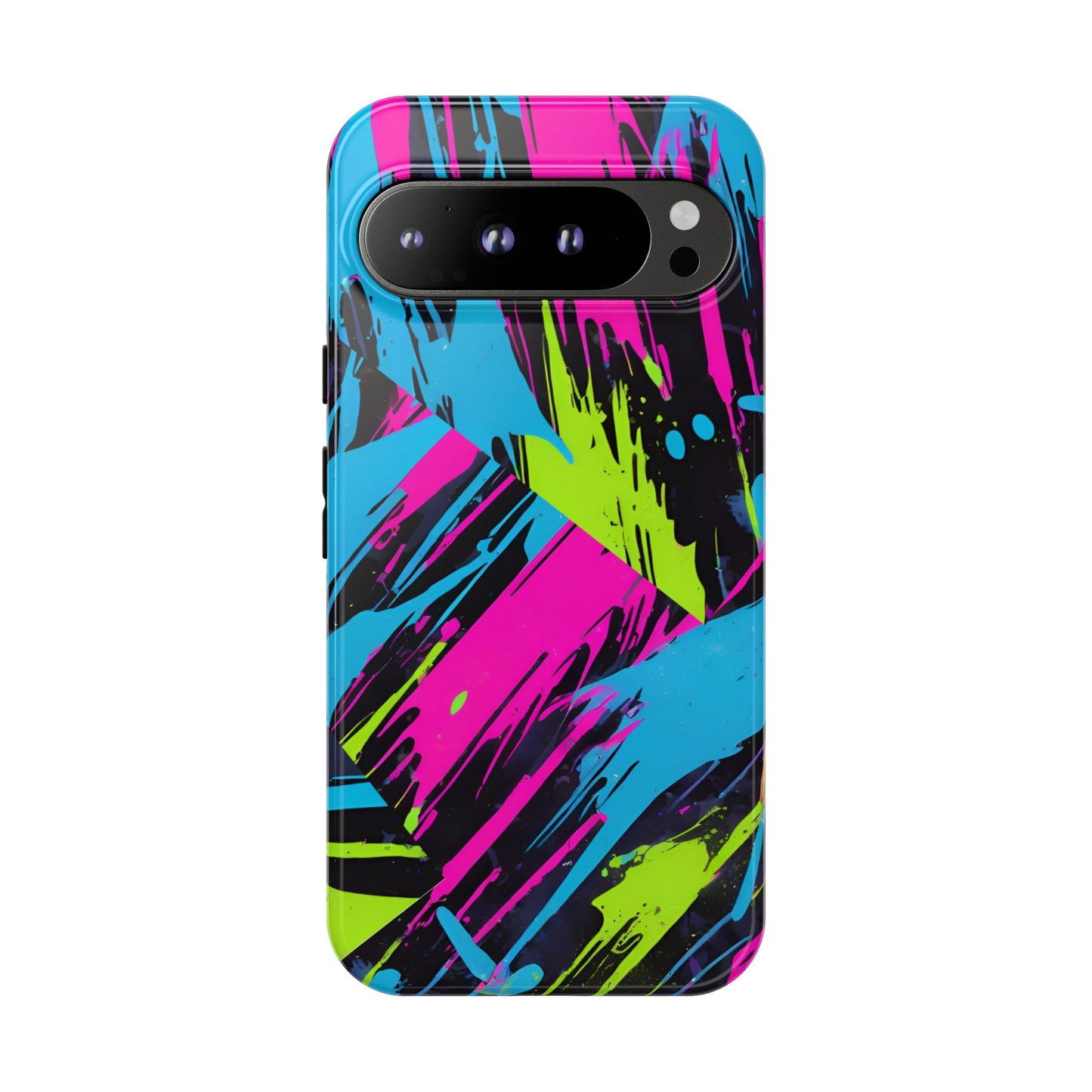 Vibrant Phone Case - Tough Cases with Bold Color Burst Design