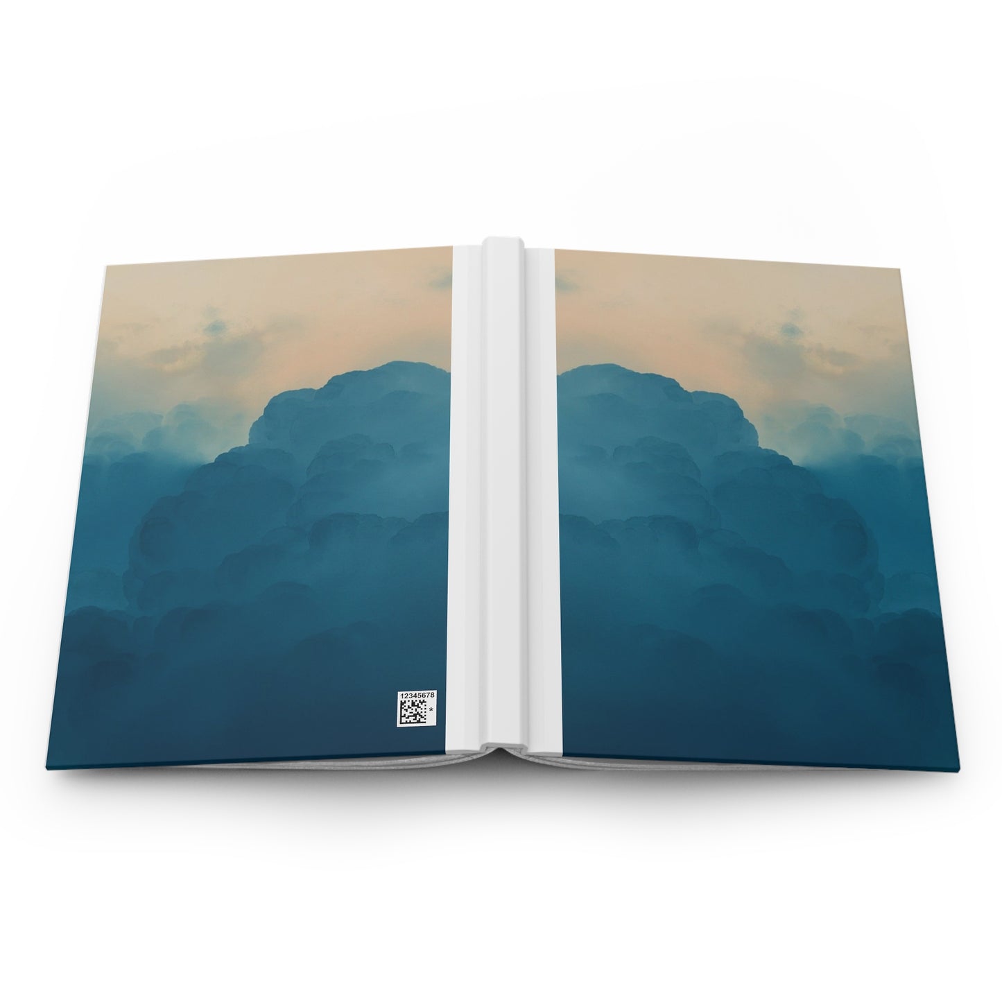 Serene Sky Hardcover Journal – Matte Finish for Inspiration and Reflection