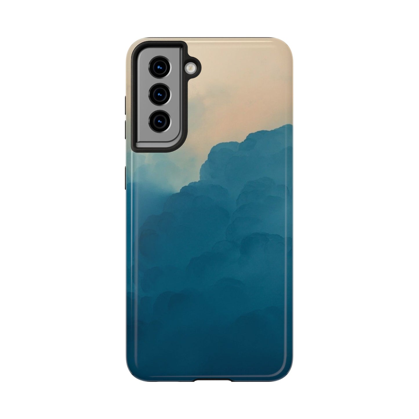 Serene Cloud Tough Phone Case - Durable Protection with Soothing Aesthetic