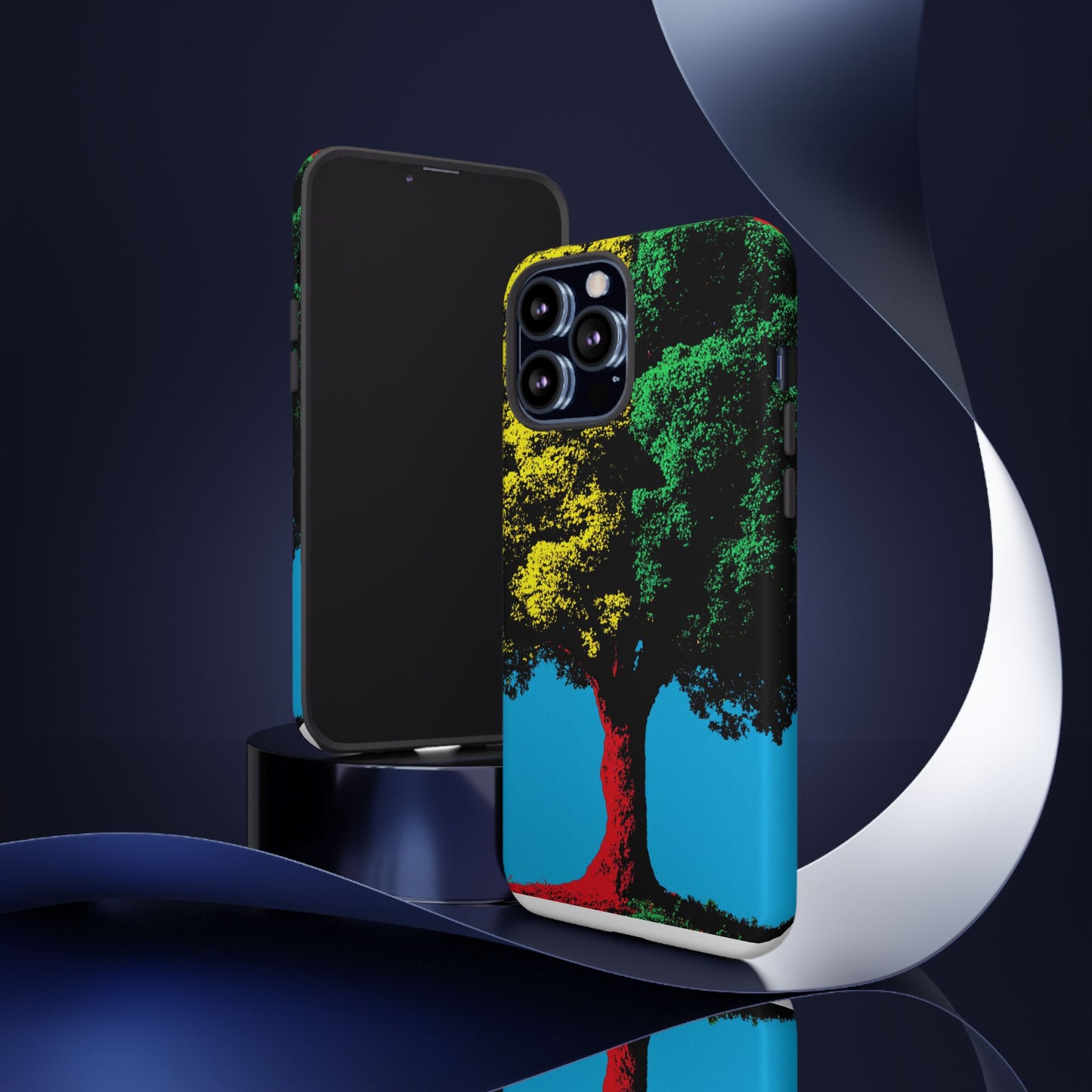 Phone Case - Vibrant Tree Design
