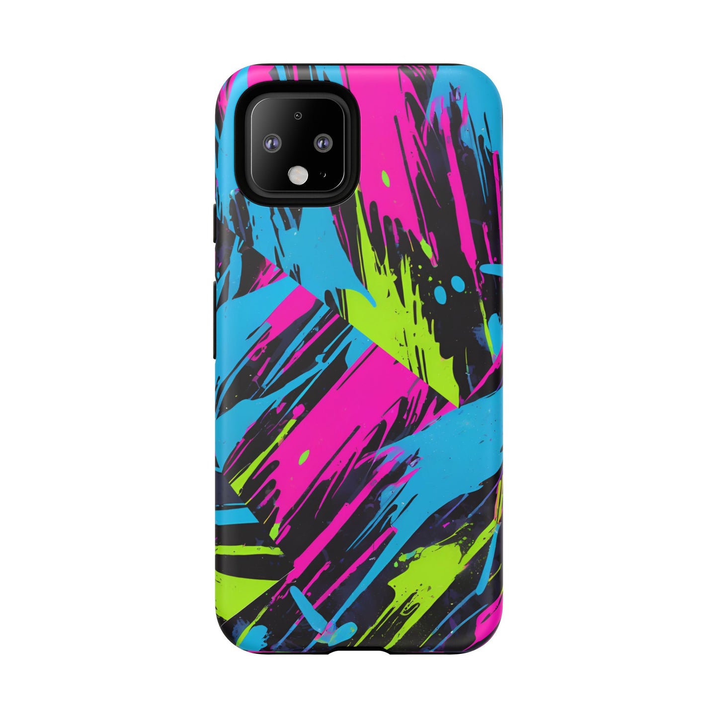 Vibrant Phone Case - Tough Cases with Bold Color Burst Design