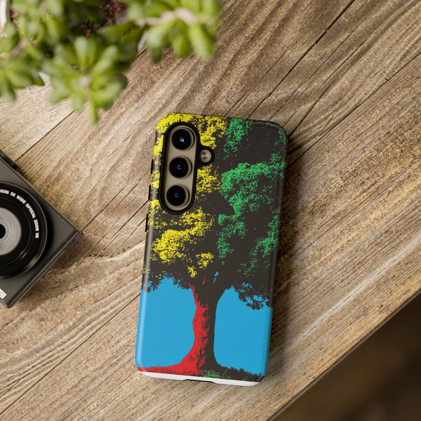Phone Case - Vibrant Tree Design