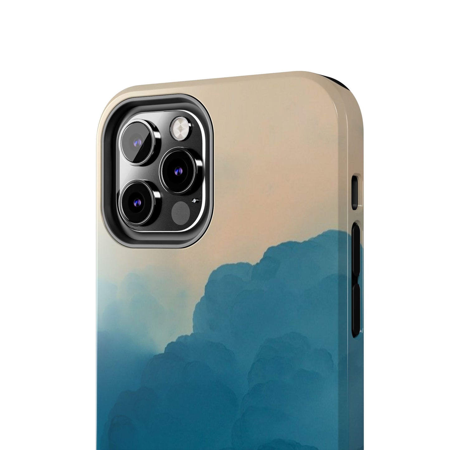 Serene Cloud Tough Phone Case - Durable Protection with Soothing Aesthetic