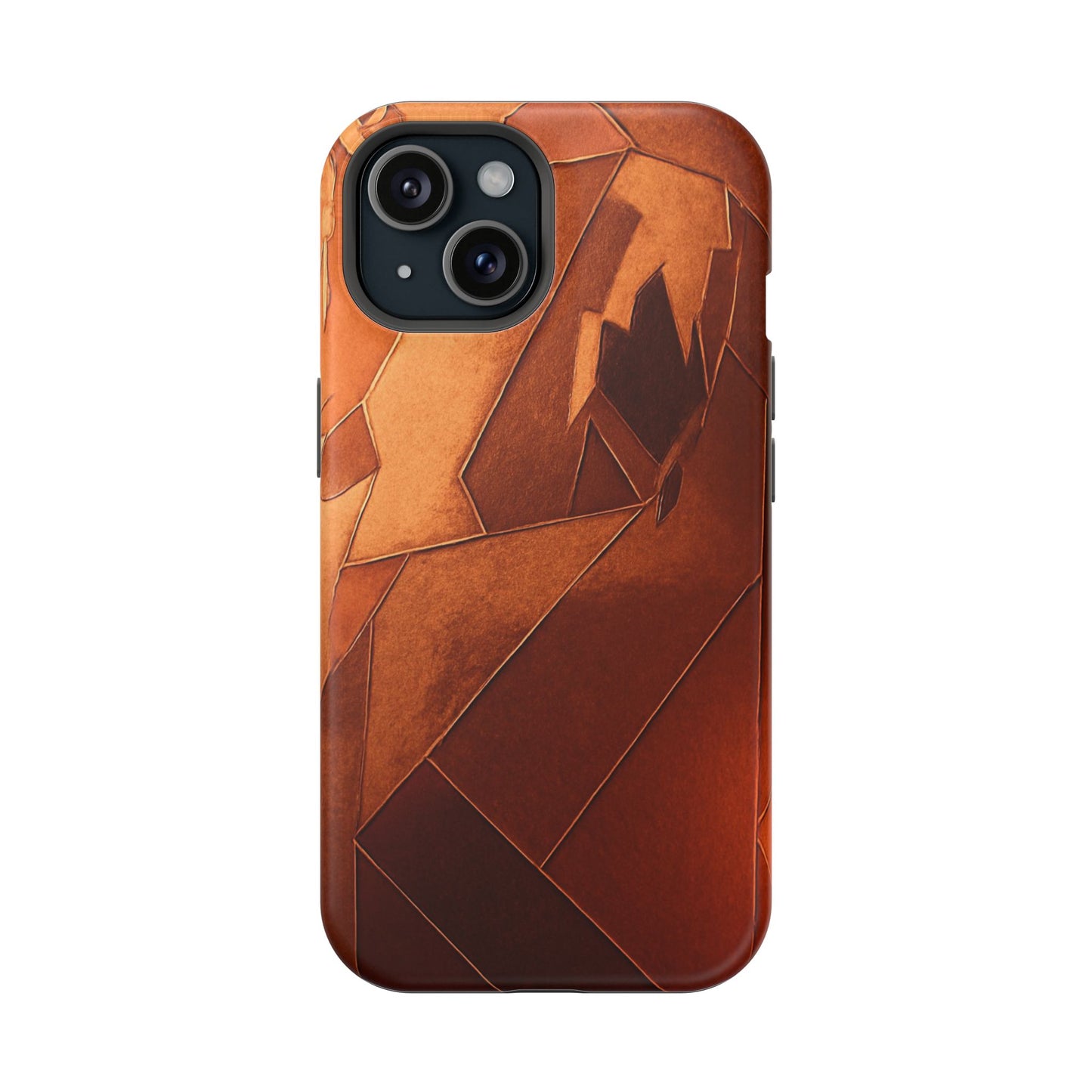 Geometric Magnetic Tough Cases - Stylish Protection for Your Phone