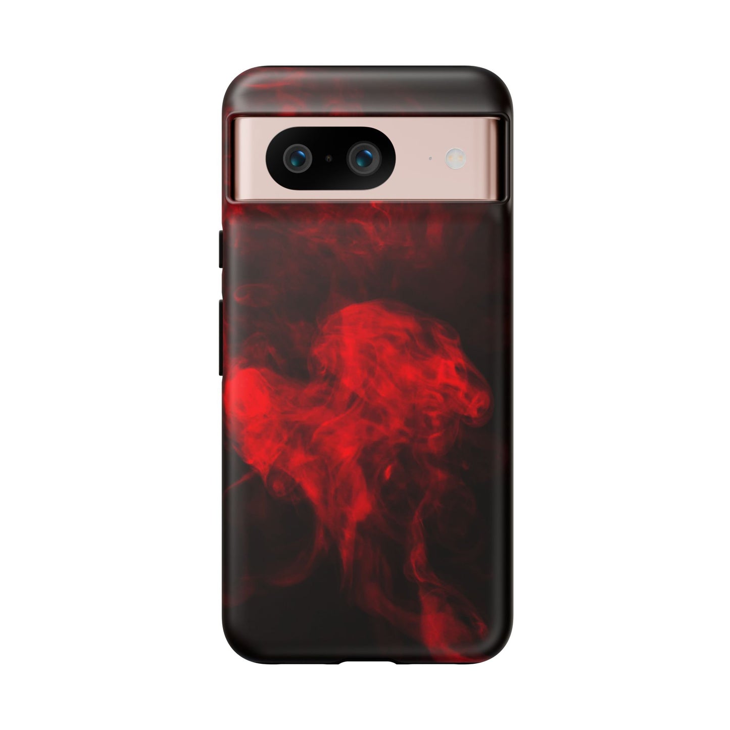 Bold Red Smoke Phone Case – Tough Cases for Protection and Style
