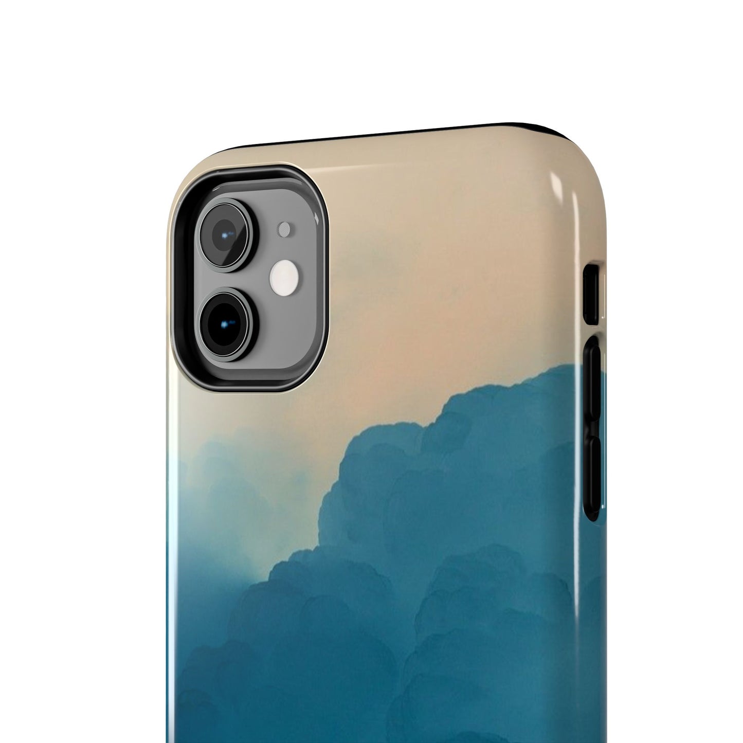 Serene Cloud Tough Phone Case - Durable Protection with Soothing Aesthetic