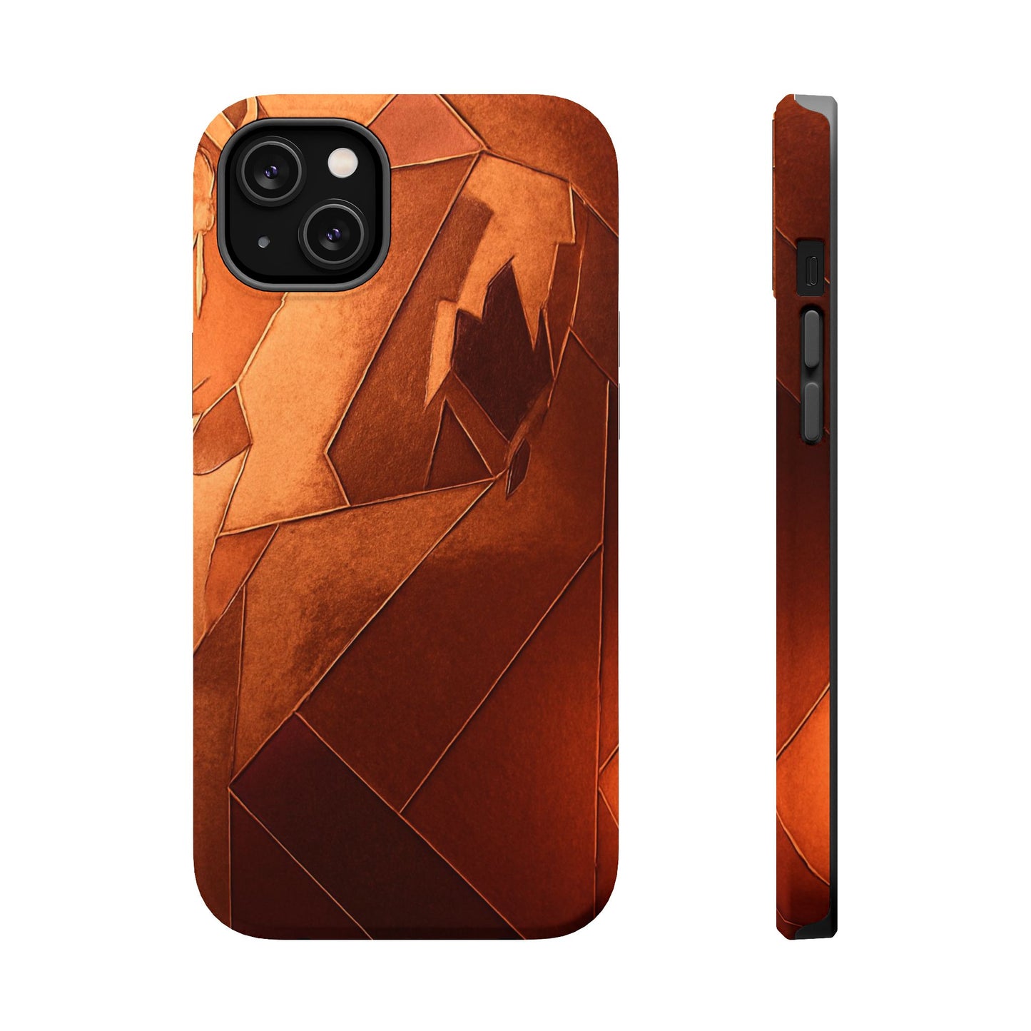 Geometric Magnetic Tough Cases - Stylish Protection for Your Phone