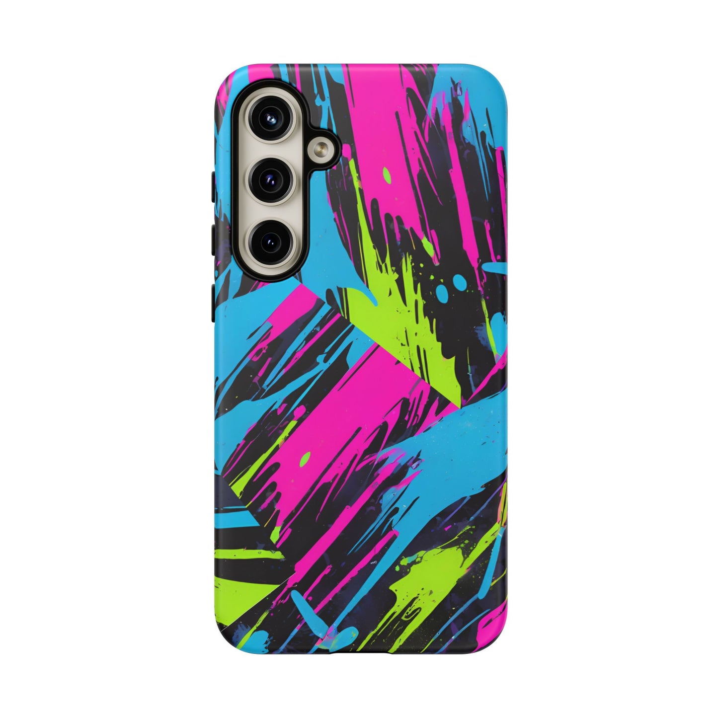 Vibrant Phone Case - Tough Cases with Bold Color Burst Design