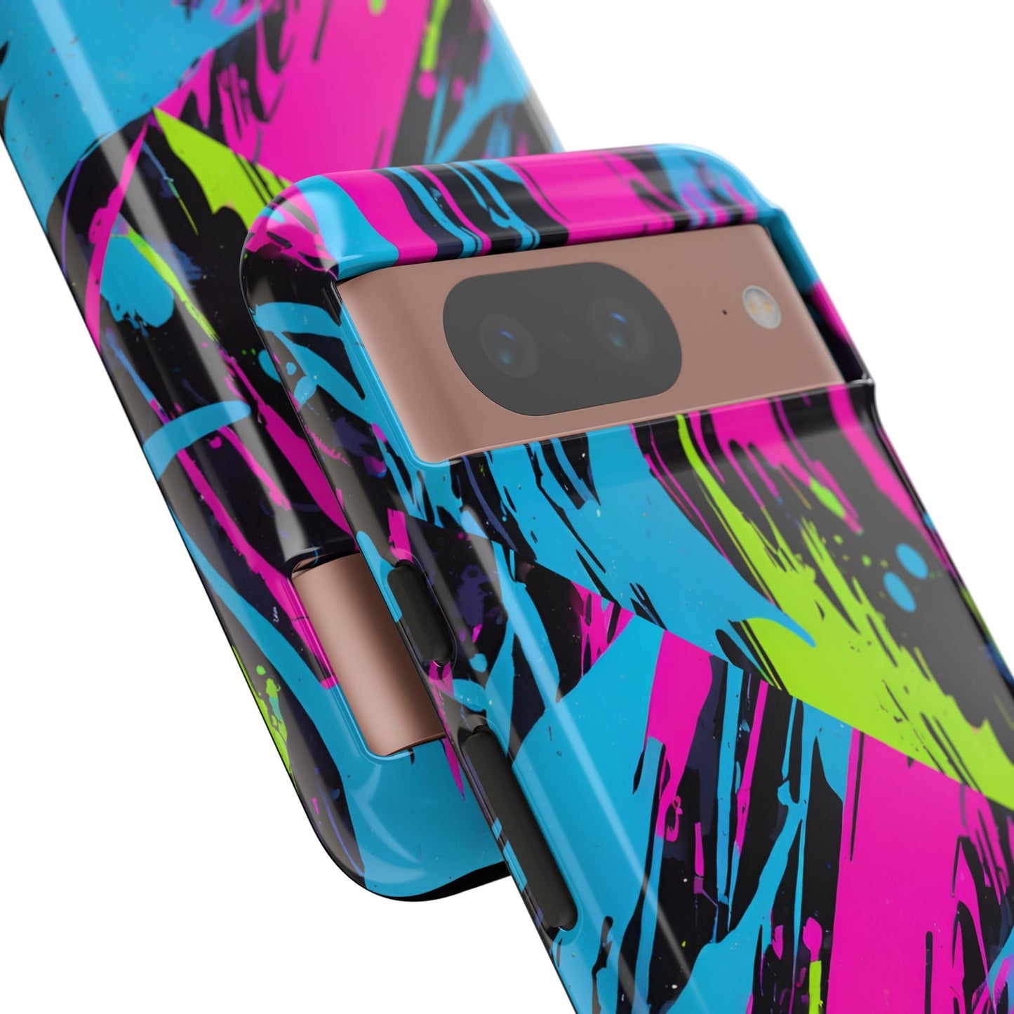 Vibrant Phone Case - Tough Cases with Bold Color Burst Design