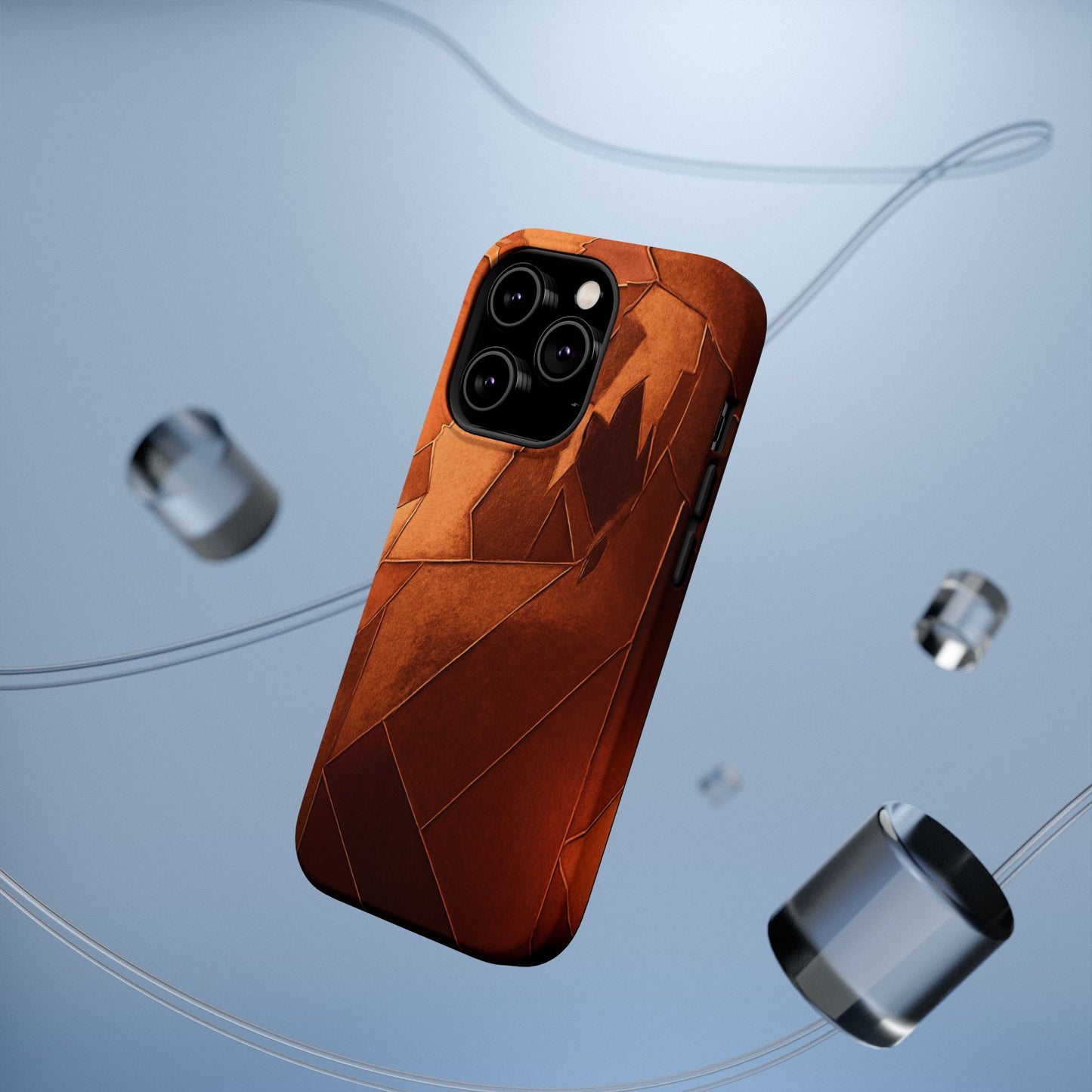 Geometric Magnetic Tough Cases - Stylish Protection for Your Phone