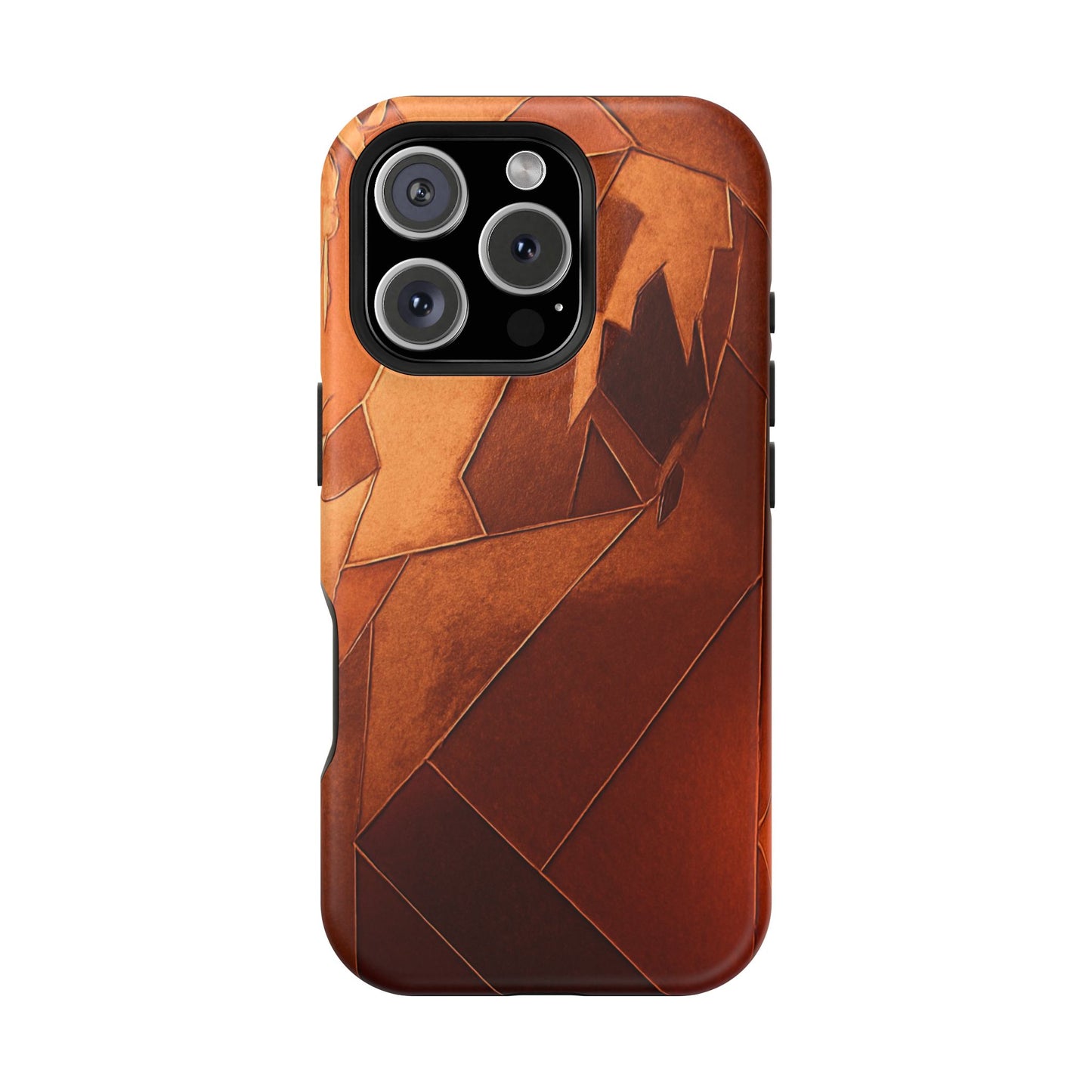 Geometric Magnetic Tough Cases - Stylish Protection for Your Phone