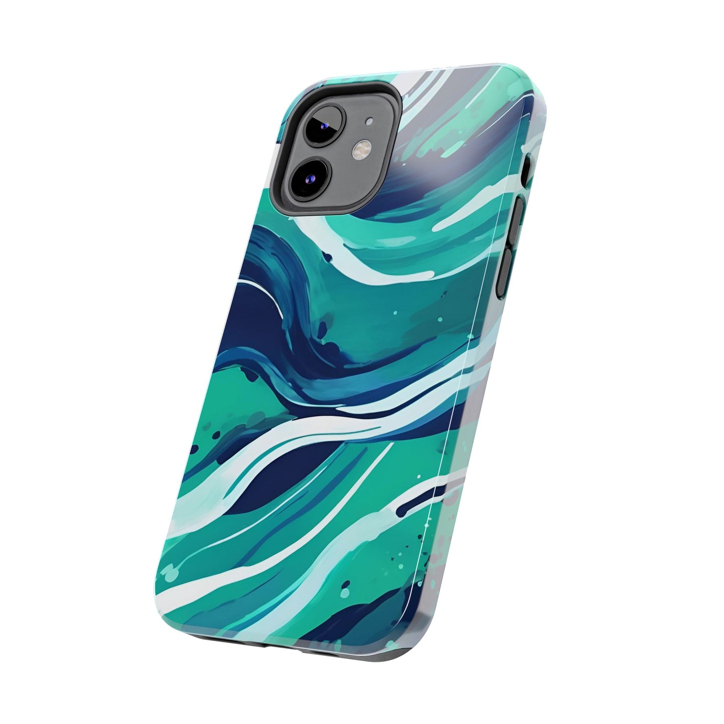 Ocean Wave Tough Phone Case - Durable Protection