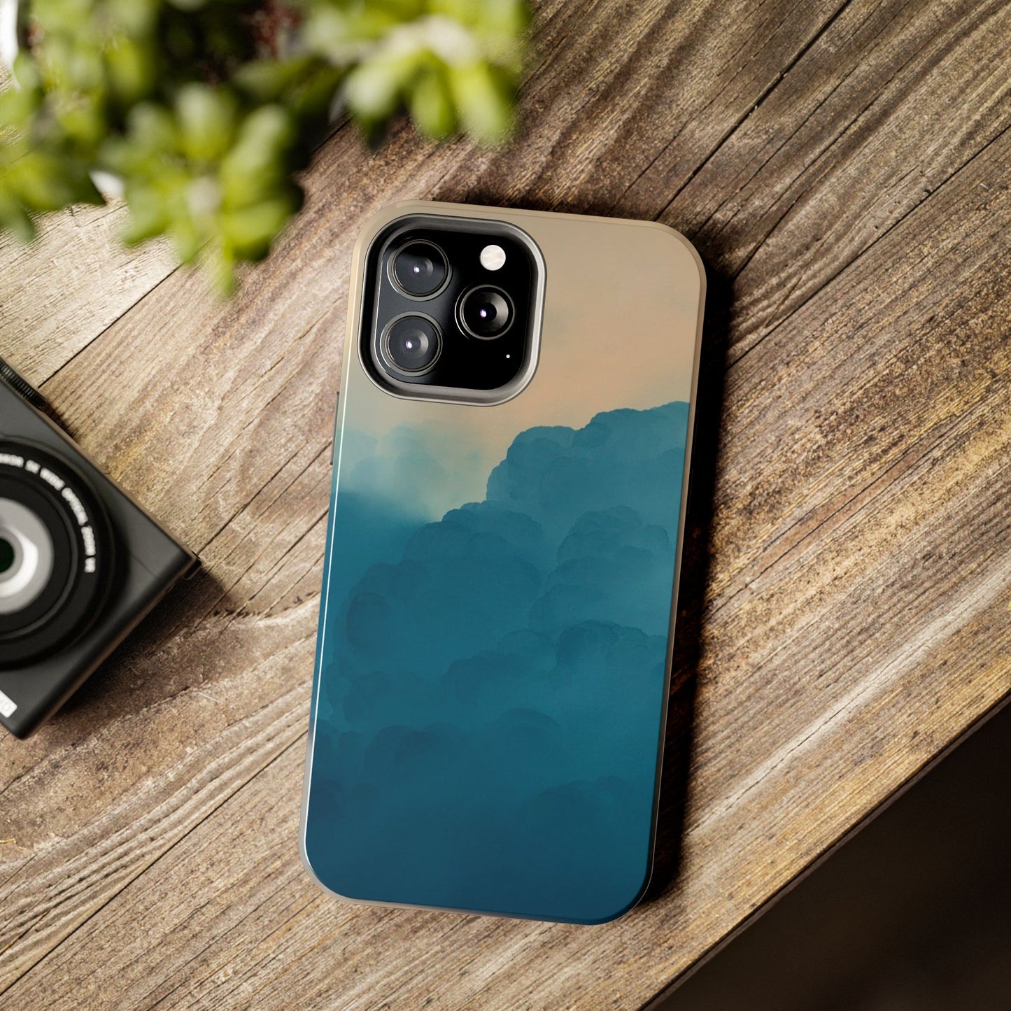 Serene Cloud Tough Phone Case - Durable Protection with Soothing Aesthetic
