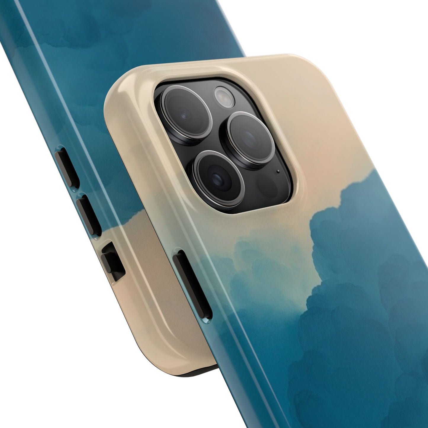Serene Cloud Tough Phone Case - Durable Protection with Soothing Aesthetic