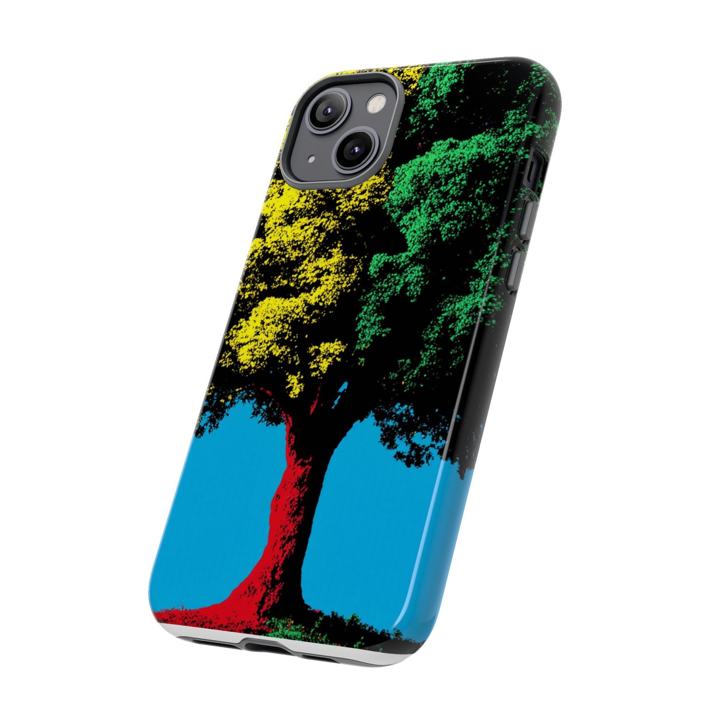 Phone Case - Vibrant Tree Design