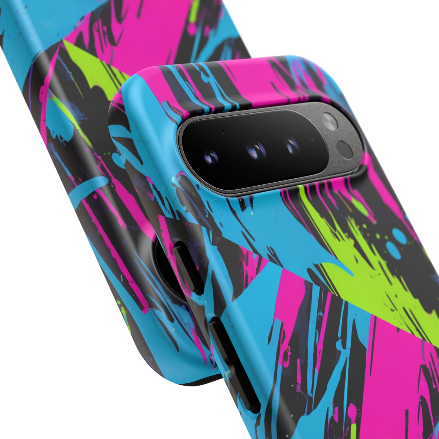 Vibrant Phone Case - Tough Cases with Bold Color Burst Design