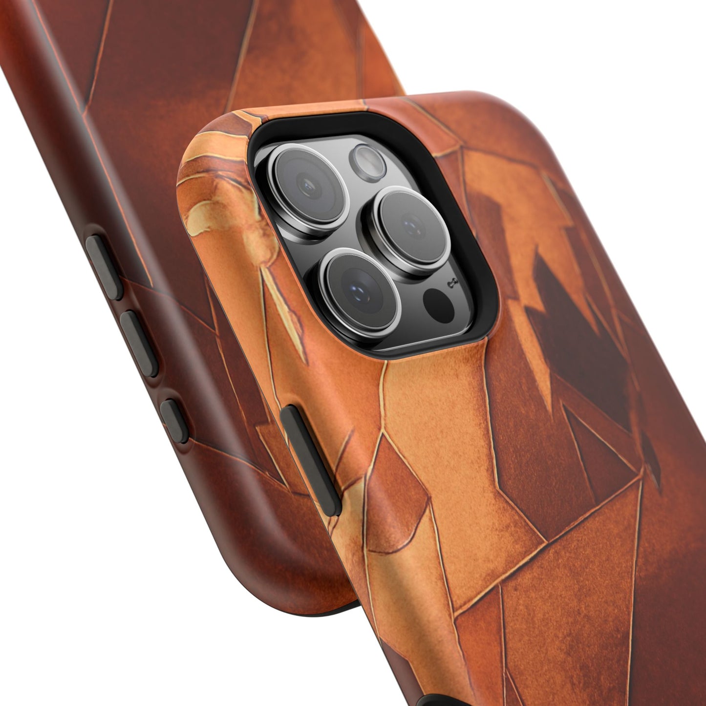 Geometric Magnetic Tough Cases - Stylish Protection for Your Phone