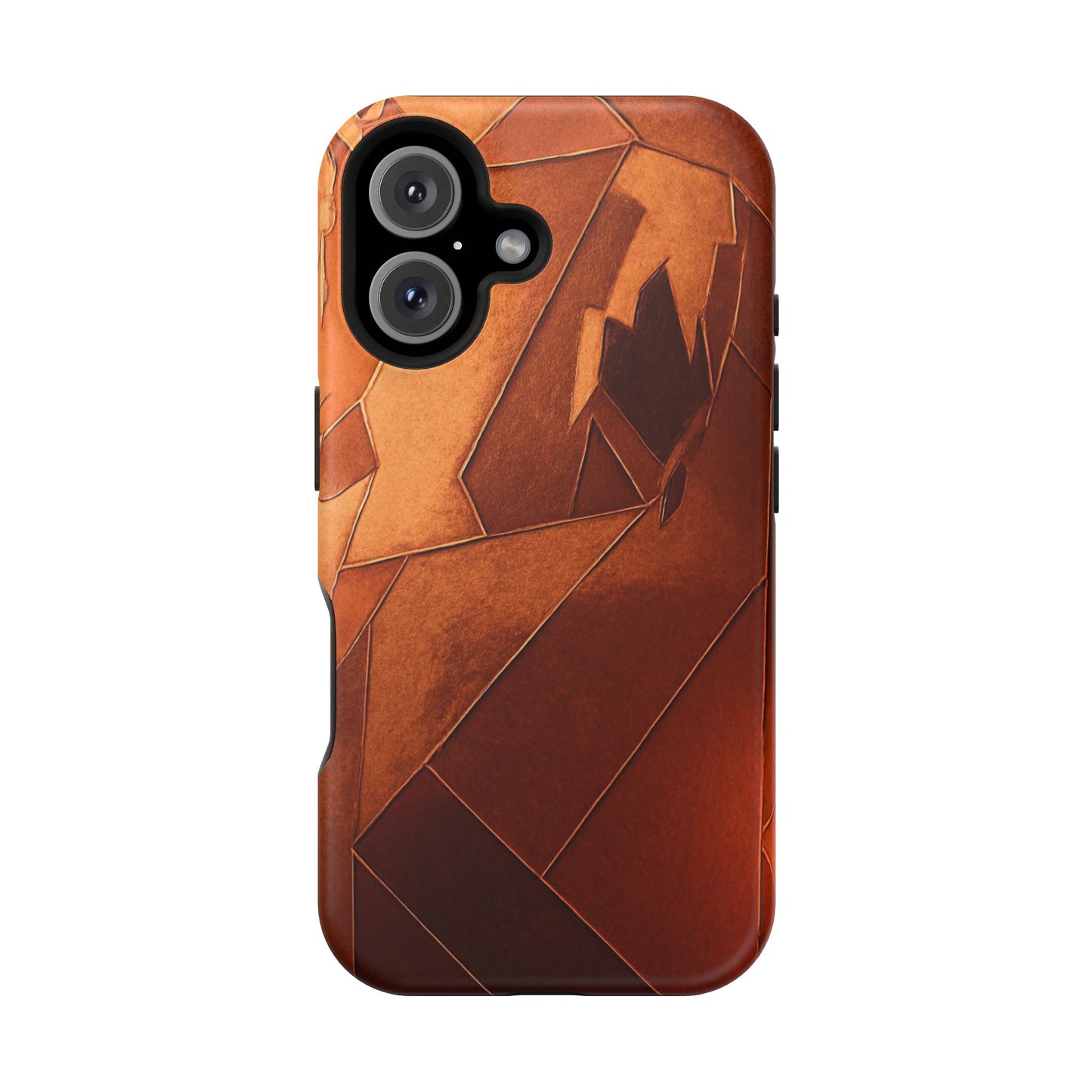 Geometric Magnetic Tough Cases - Stylish Protection for Your Phone