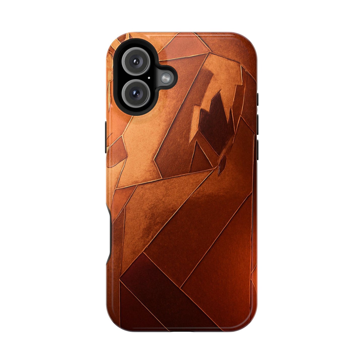 Geometric Magnetic Tough Cases - Stylish Protection for Your Phone