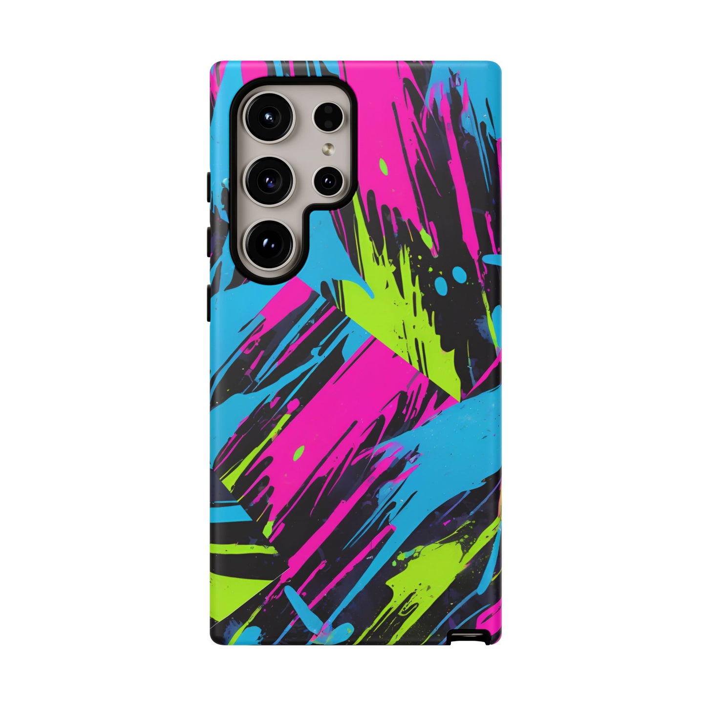 Vibrant Phone Case - Tough Cases with Bold Color Burst Design