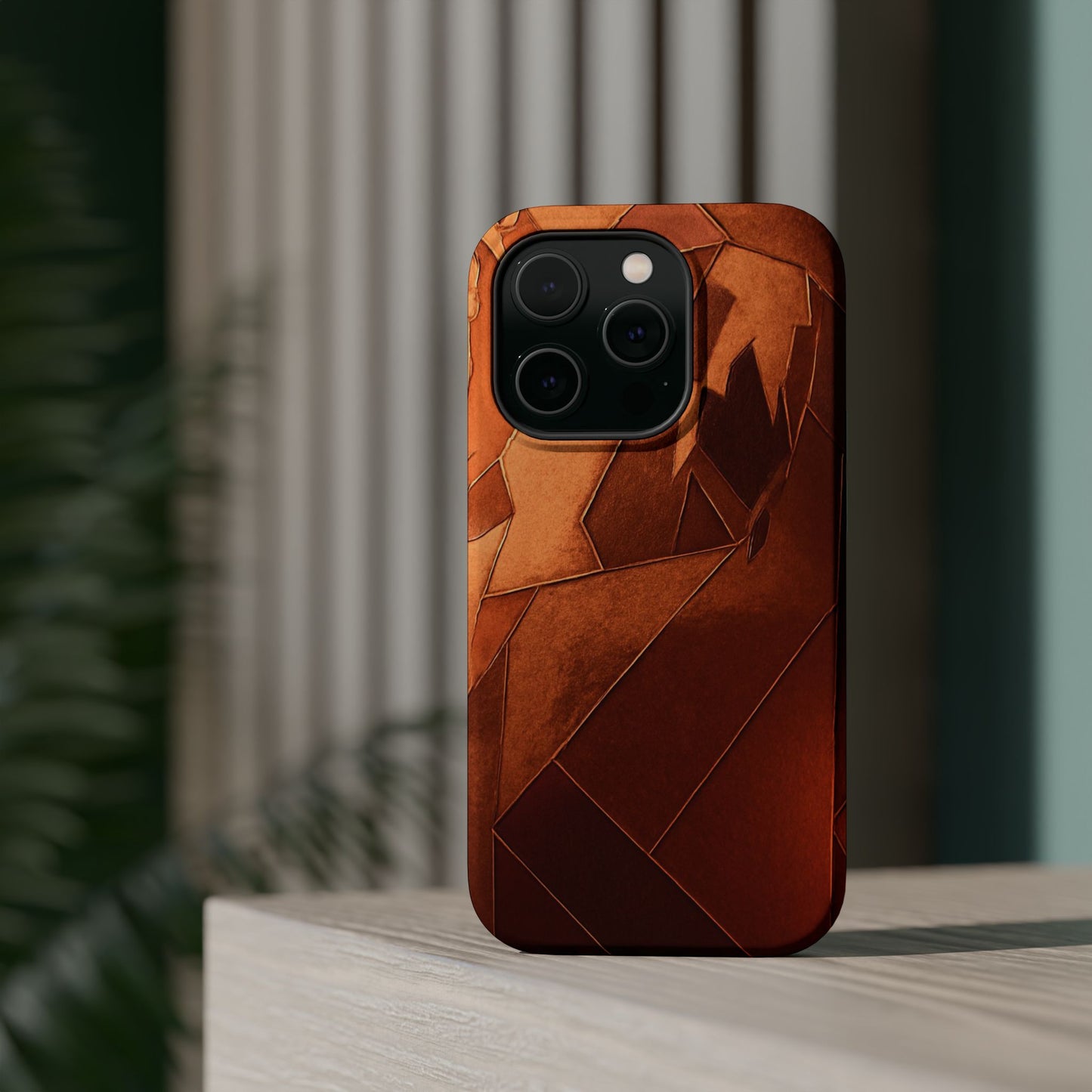 Geometric Magnetic Tough Cases - Stylish Protection for Your Phone