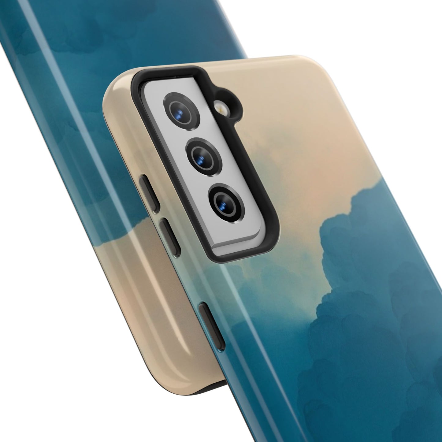 Serene Cloud Tough Phone Case - Durable Protection with Soothing Aesthetic