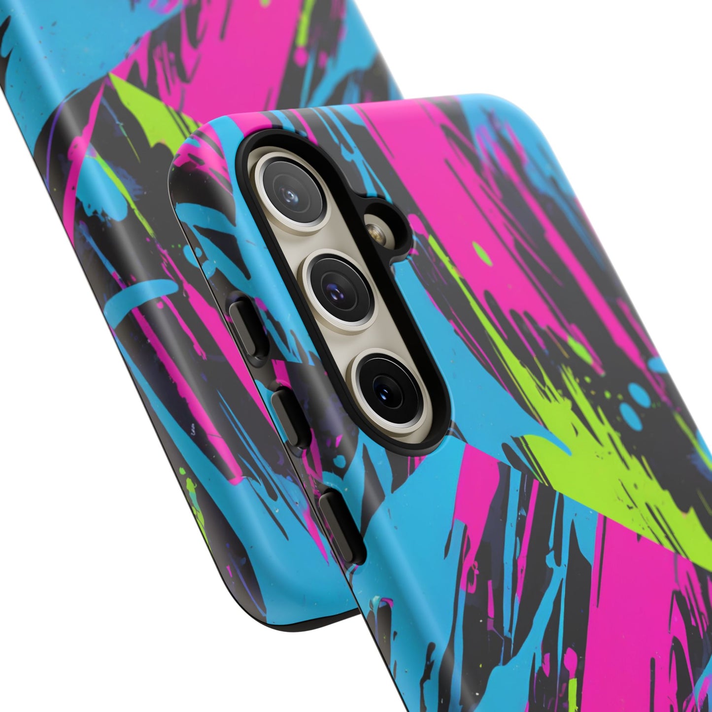Vibrant Phone Case - Tough Cases with Bold Color Burst Design