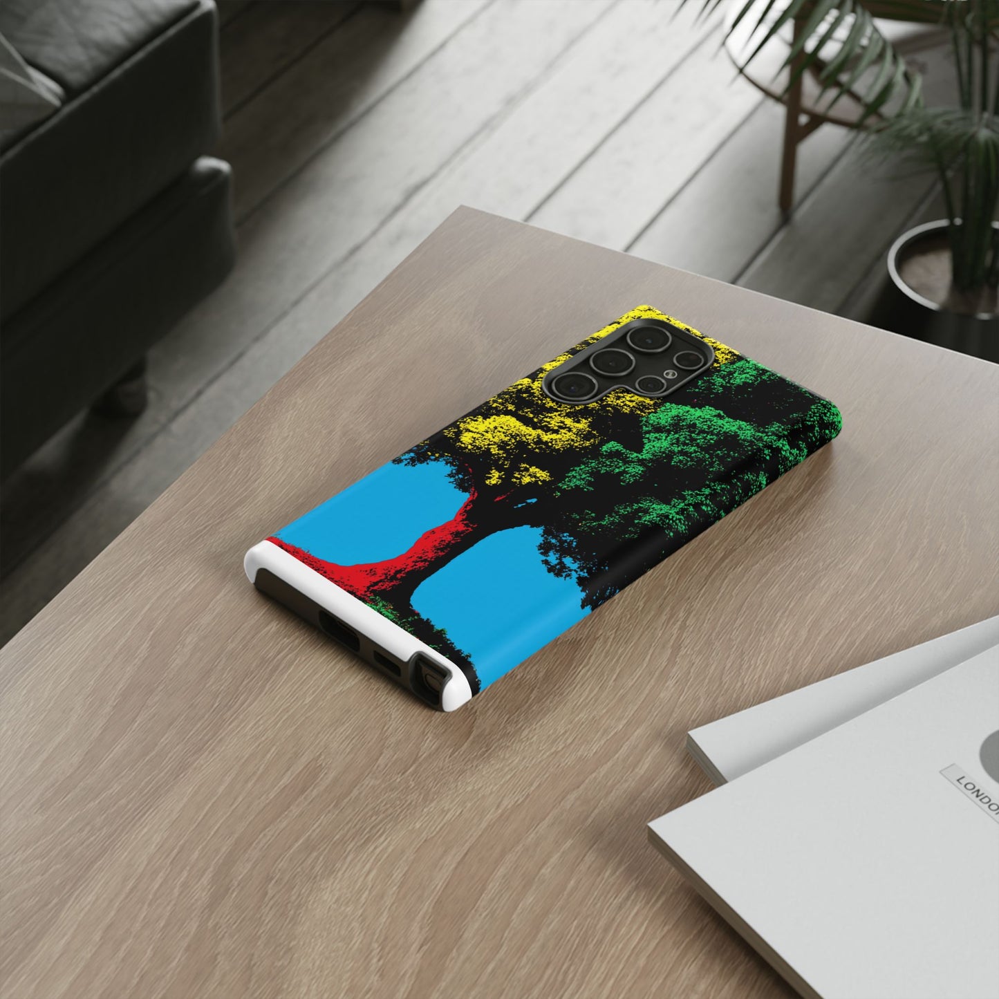 Phone Case - Vibrant Tree Design