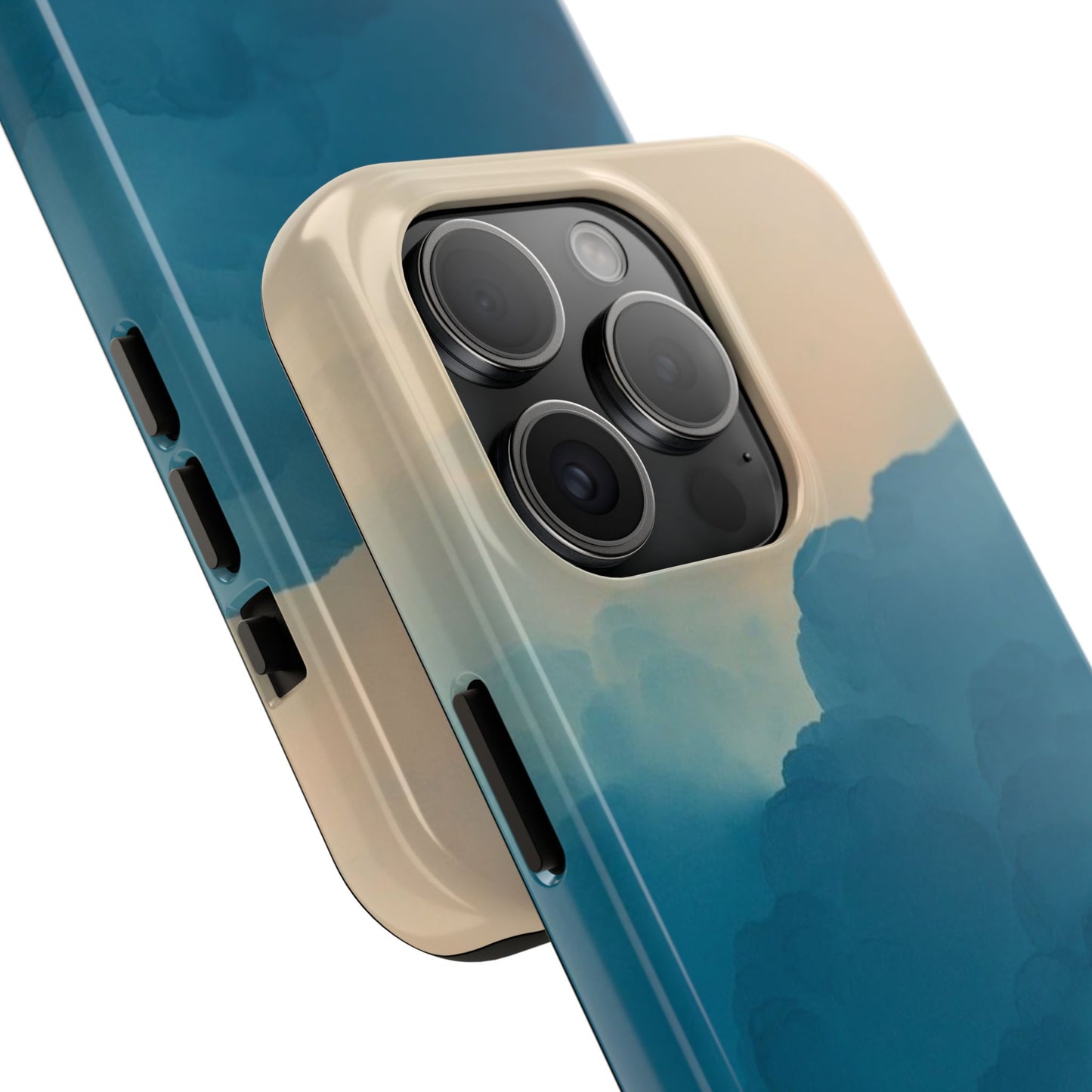 Serene Cloud Tough Phone Case - Durable Protection with Soothing Aesthetic