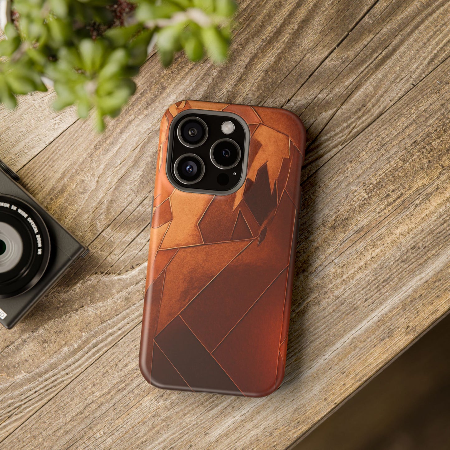 Geometric Magnetic Tough Cases - Stylish Protection for Your Phone