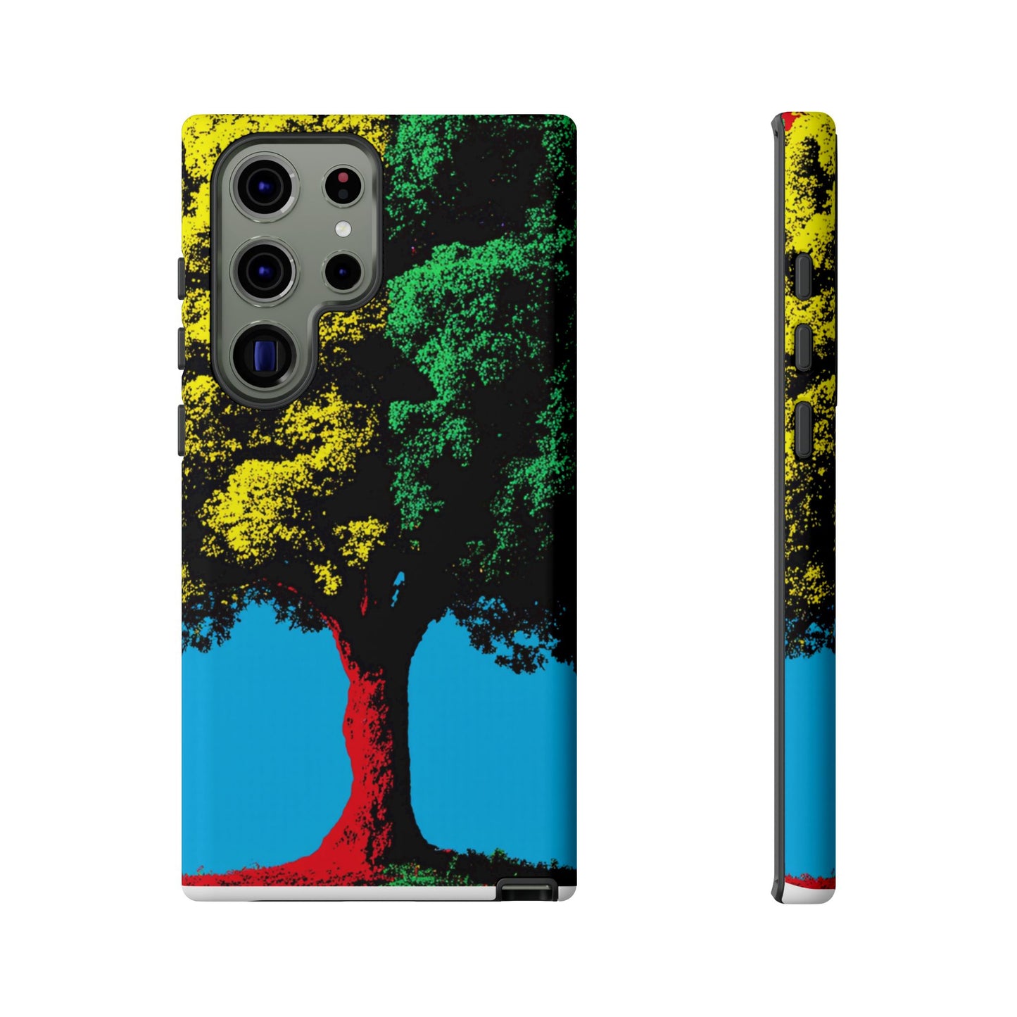Phone Case - Vibrant Tree Design