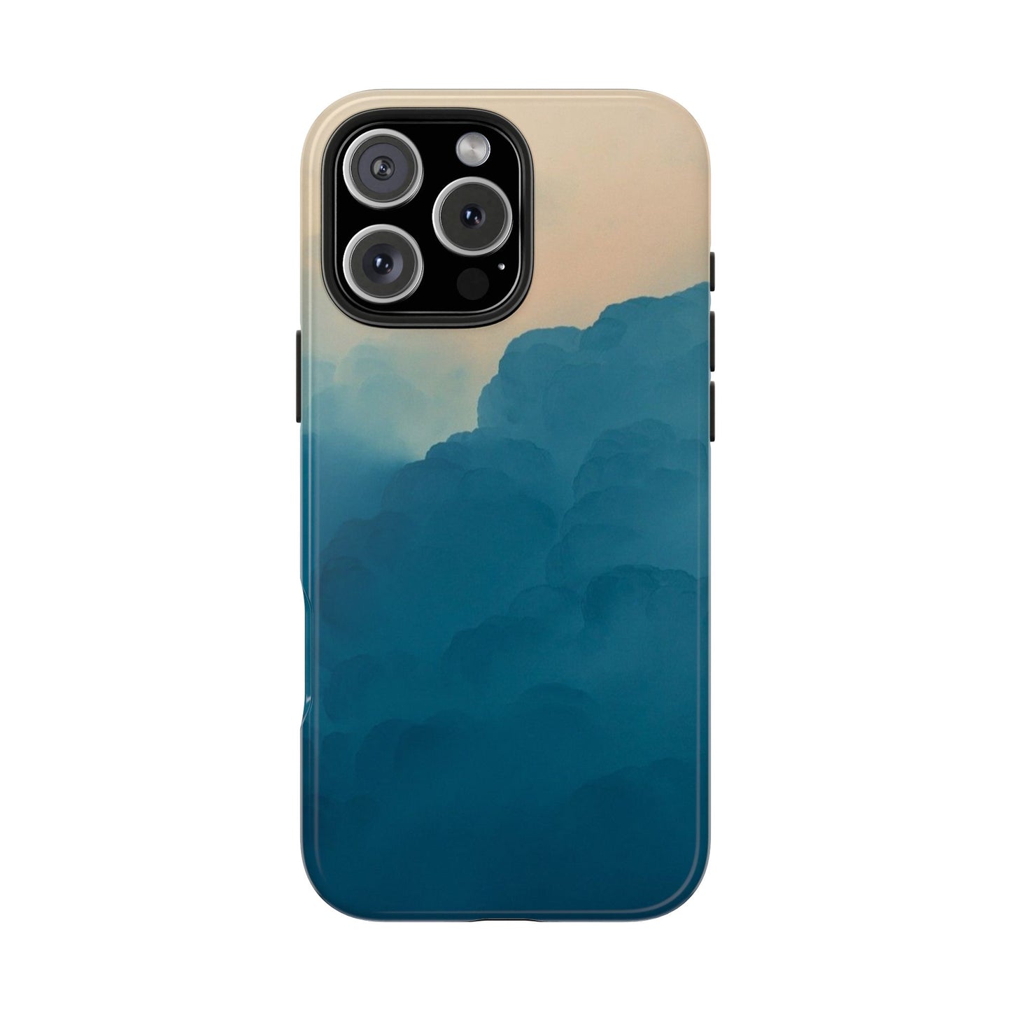 Serene Cloud Tough Phone Case - Durable Protection with Soothing Aesthetic