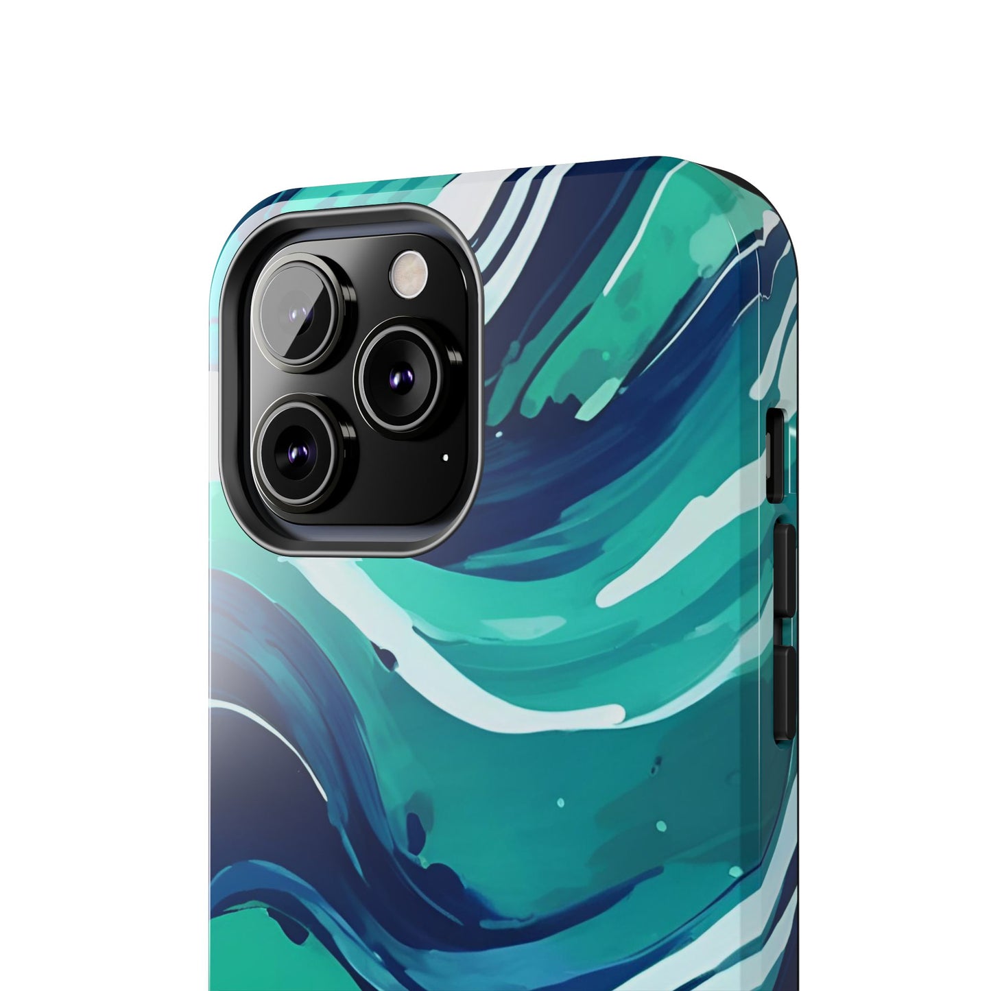 Ocean Wave Tough Phone Case - Durable Protection