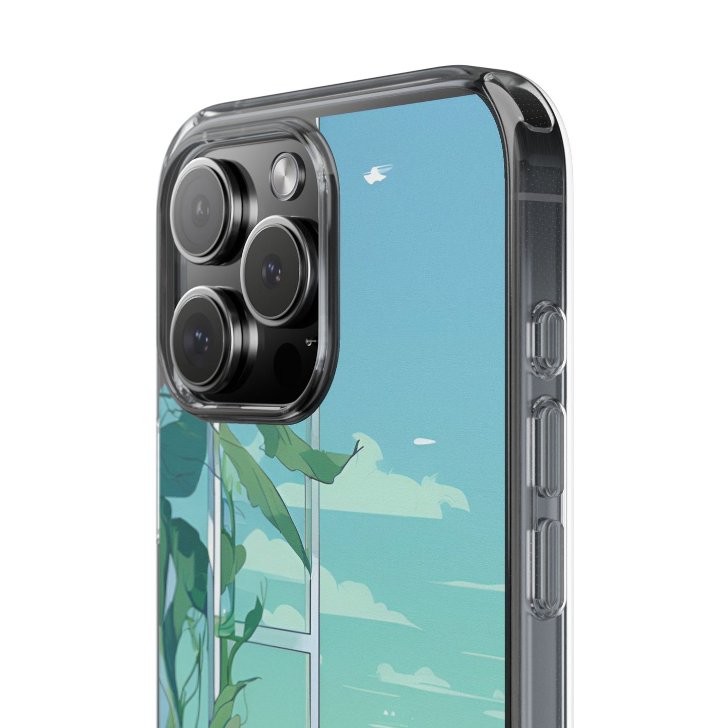 Tropical Ocean Clear Phone Case - Perfect Gift for Nature Lovers