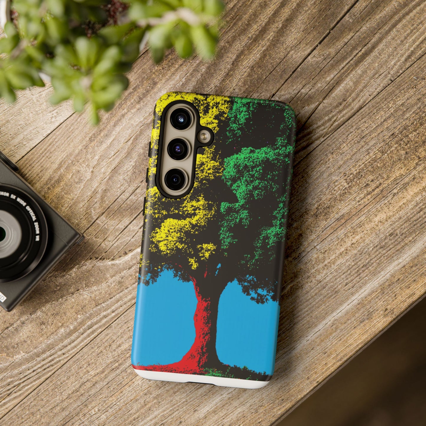 Phone Case - Vibrant Tree Design