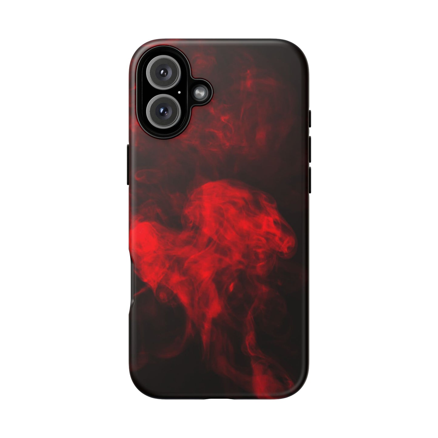 Bold Red Smoke Phone Case – Tough Cases for Protection and Style