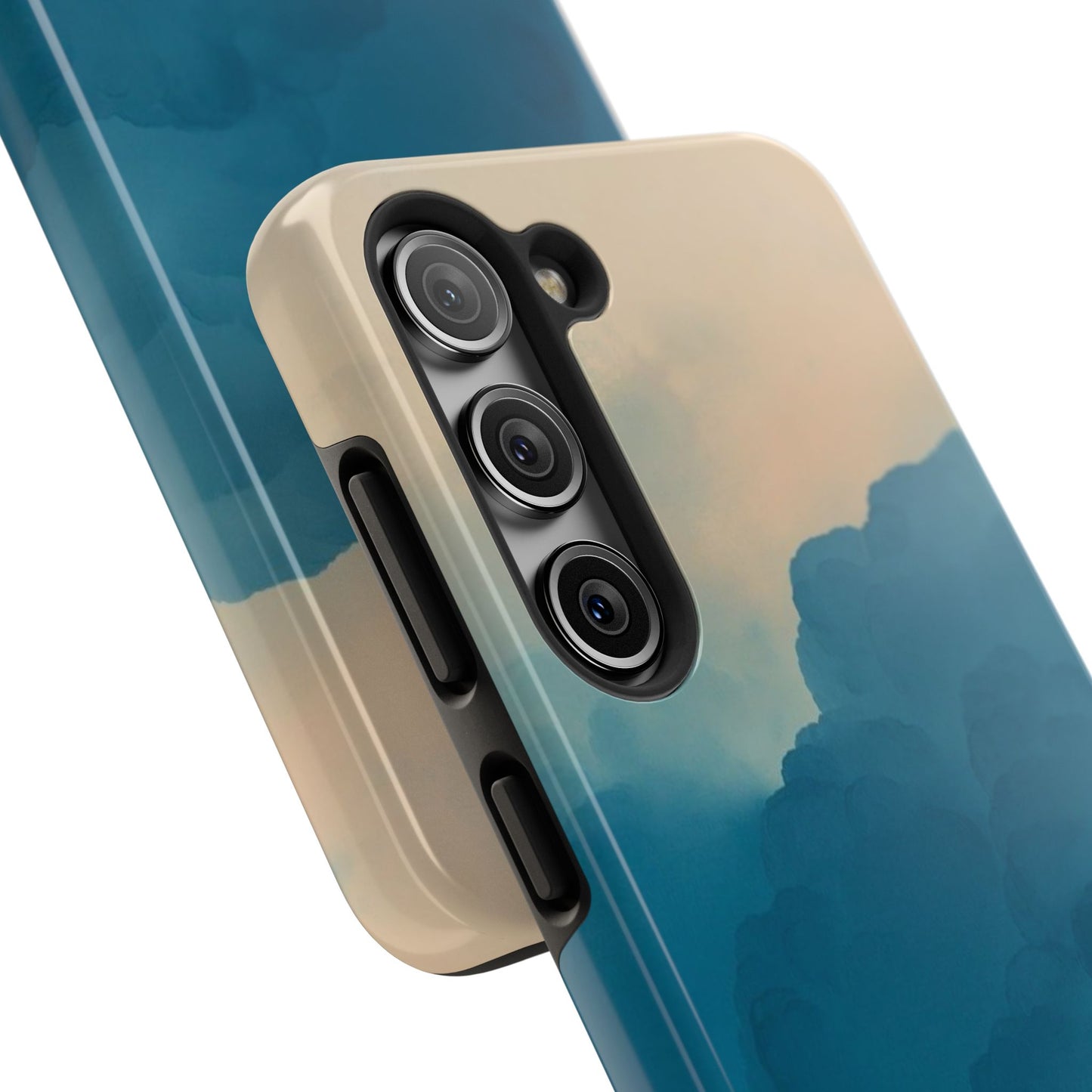 Serene Cloud Tough Phone Case - Durable Protection with Soothing Aesthetic