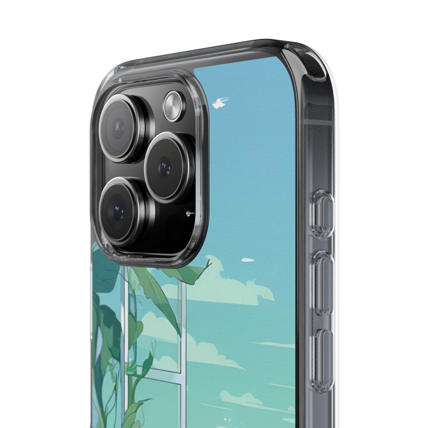 Tropical Ocean Clear Phone Case - Perfect Gift for Nature Lovers