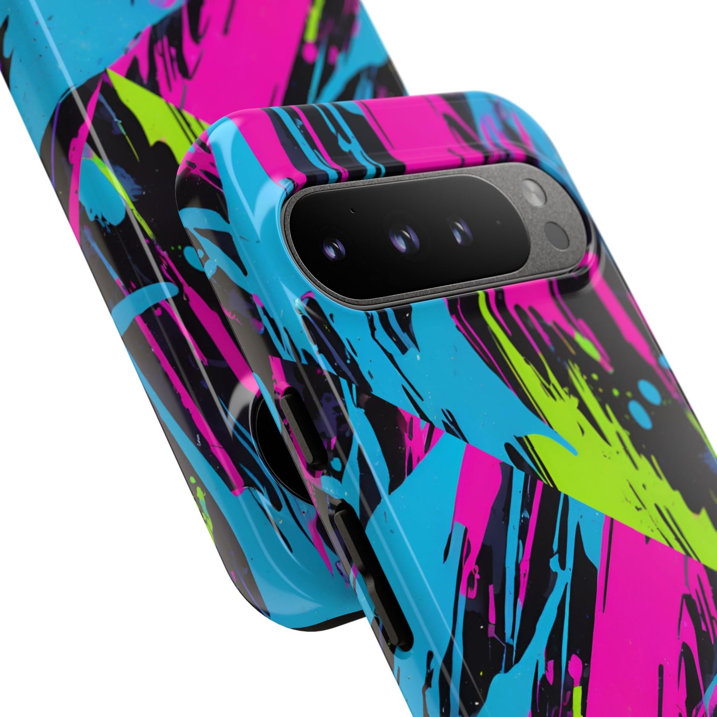 Vibrant Phone Case - Tough Cases with Bold Color Burst Design