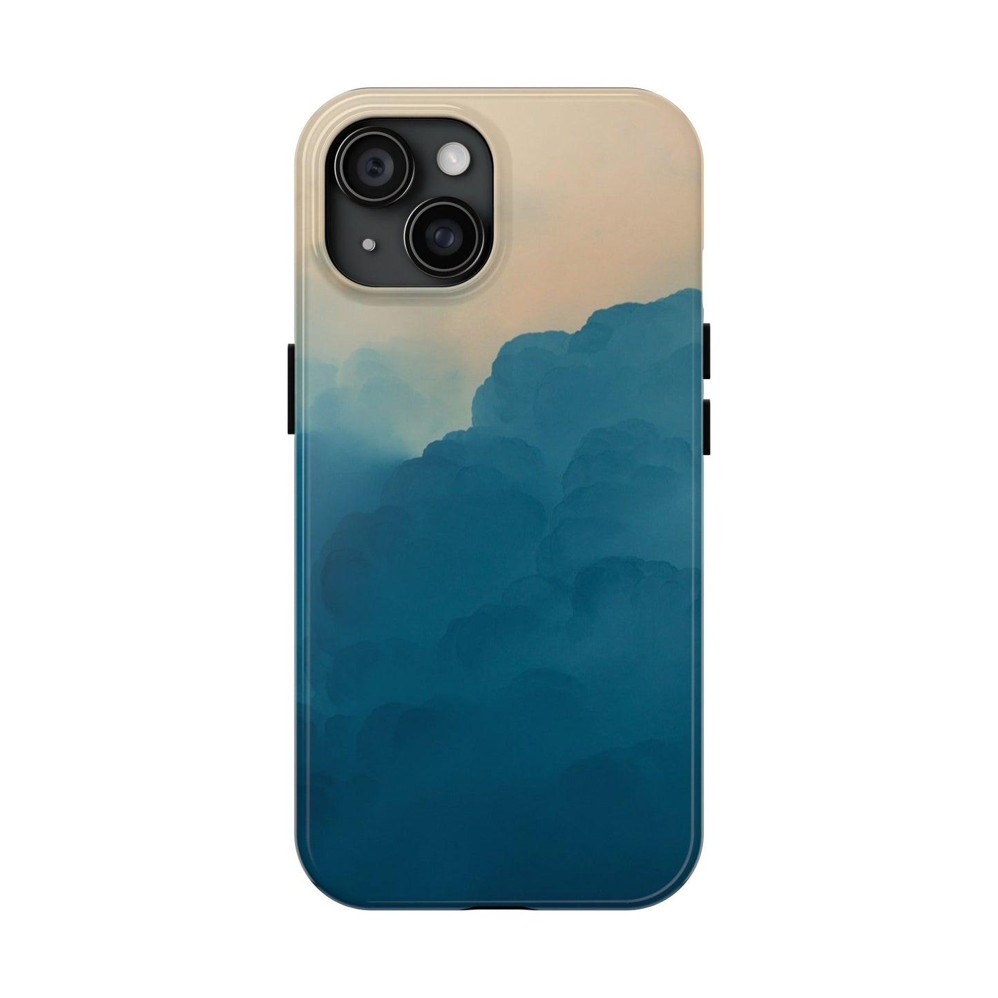 Serene Cloud Tough Phone Case - Durable Protection with Soothing Aesthetic