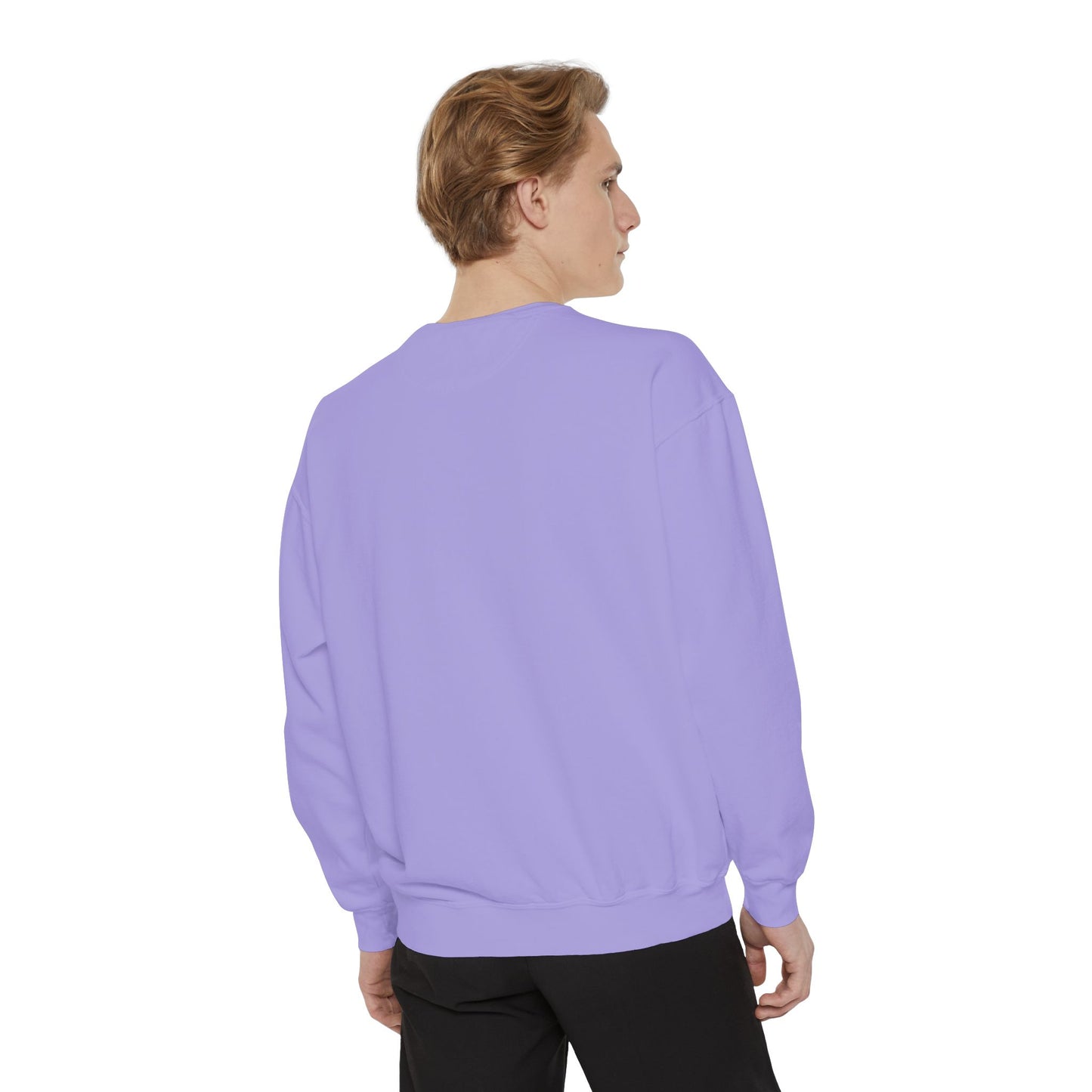 Floral Unisex Sweatshirt - Cozy Garment-Dyed Style for Nature Lovers