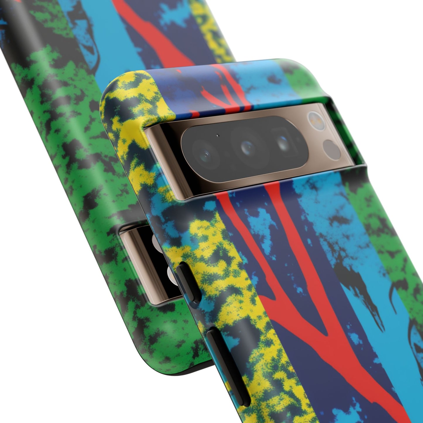 Phone Case - Colorful Forest Design Tough Case